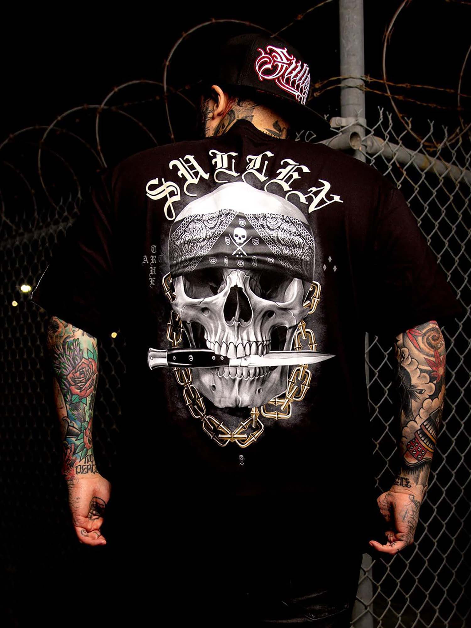 Sullen Men's Sickness Graphic T-shirt - Black by Sullen