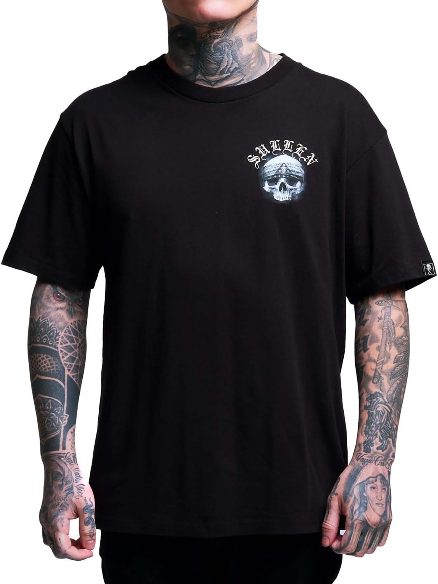 Sullen Men's Sickness Graphic T-shirt - Black by Sullen