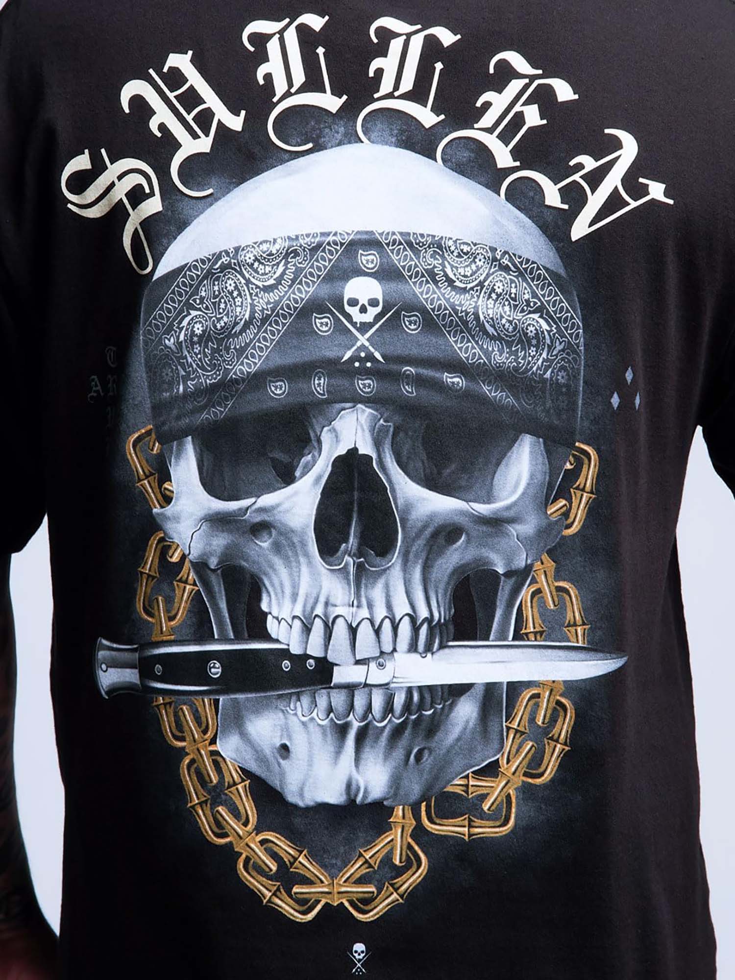 Sullen Men's Sickness Graphic T-shirt - Black by Sullen