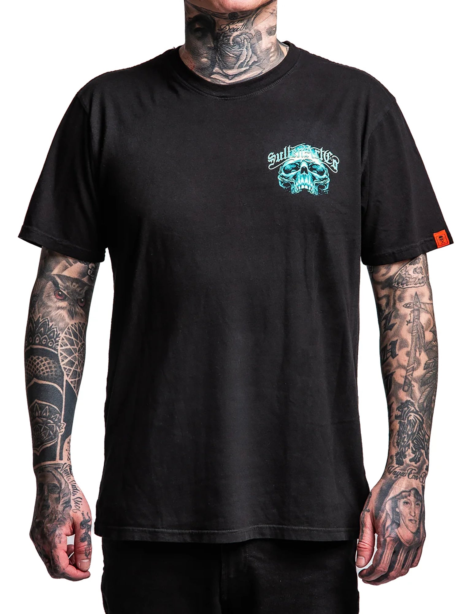 Sullen Men's Silent Depths Premium Tee - Jet Black by Sullen