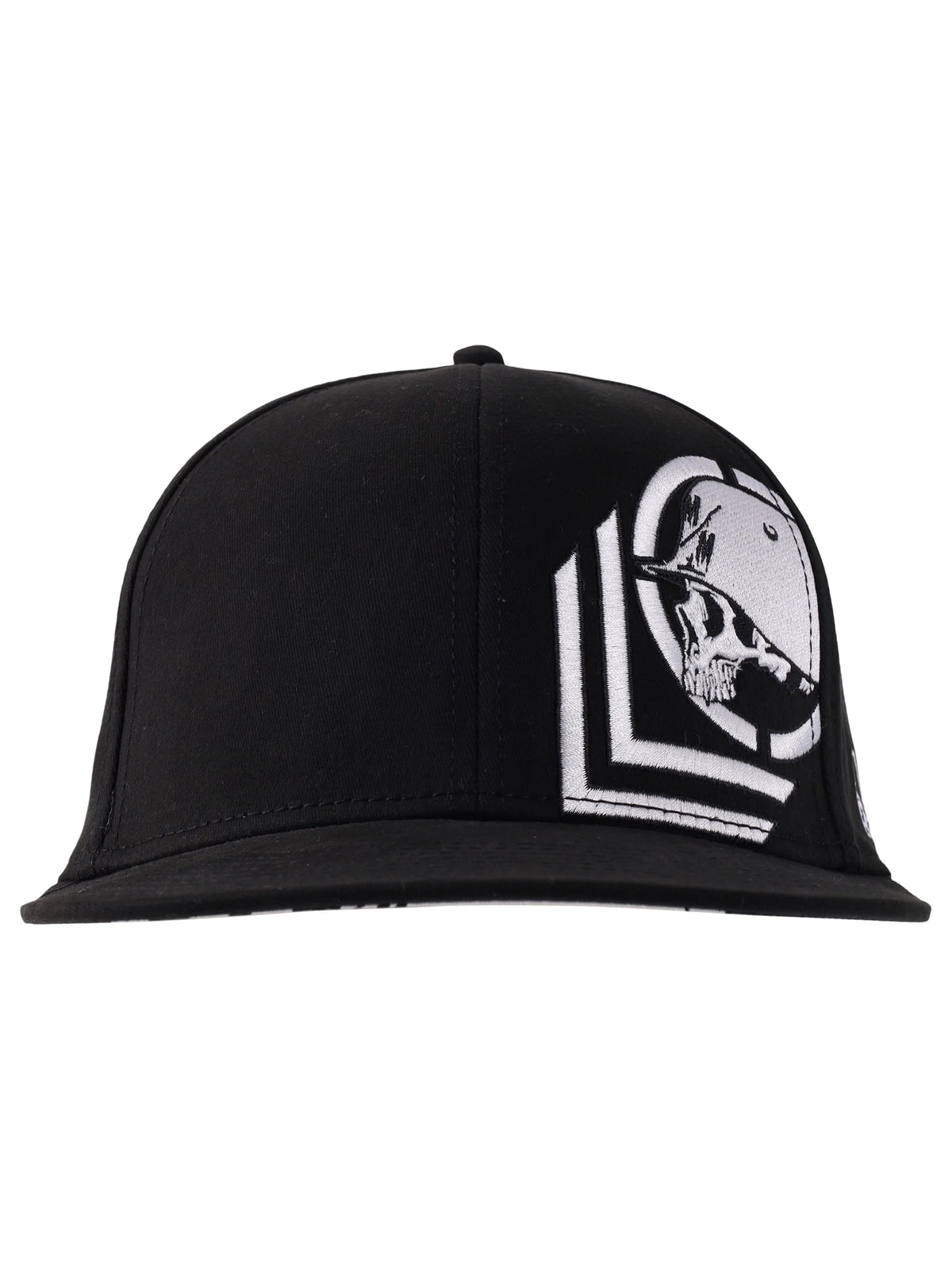 Metal Mulisha Sketched black flex hat with white embroidered front logo