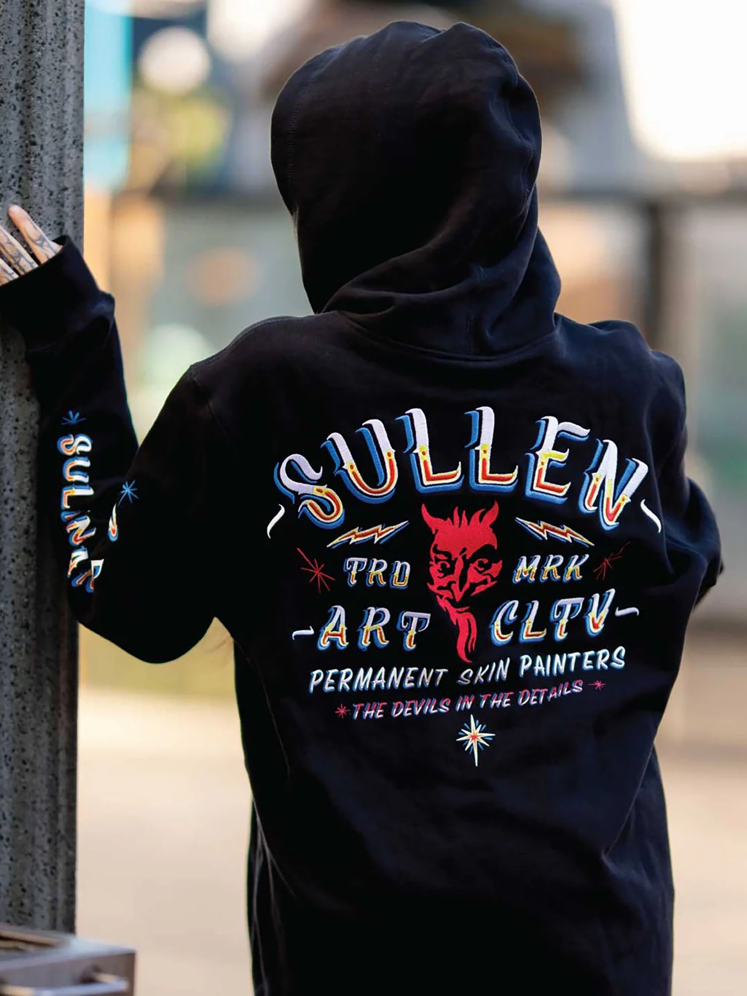 Sullen Men's Skin Painter Pullover Hoodie