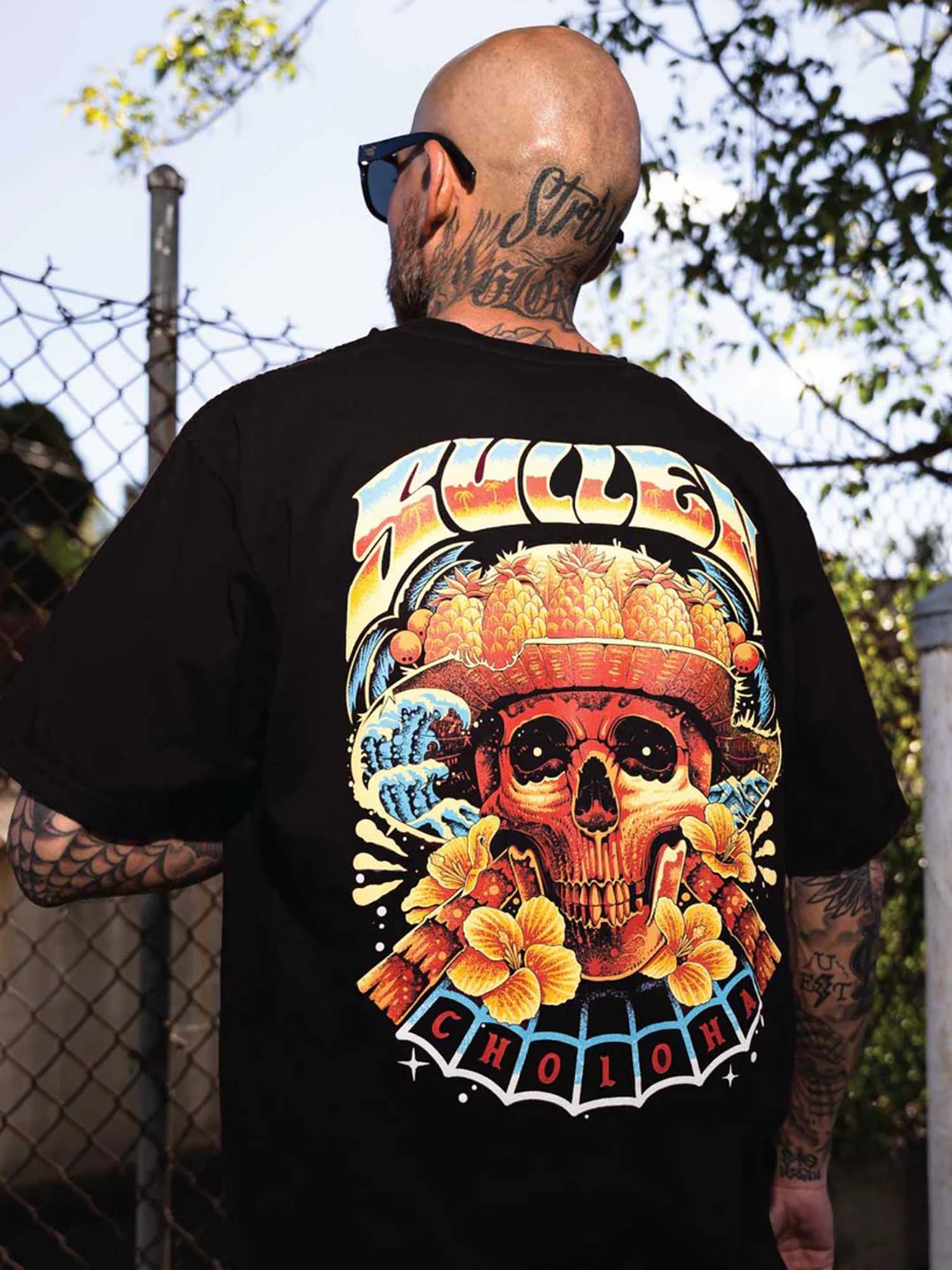 Sullen Men's Skulloha Short Sleeve Premium T-shirt by Sullen