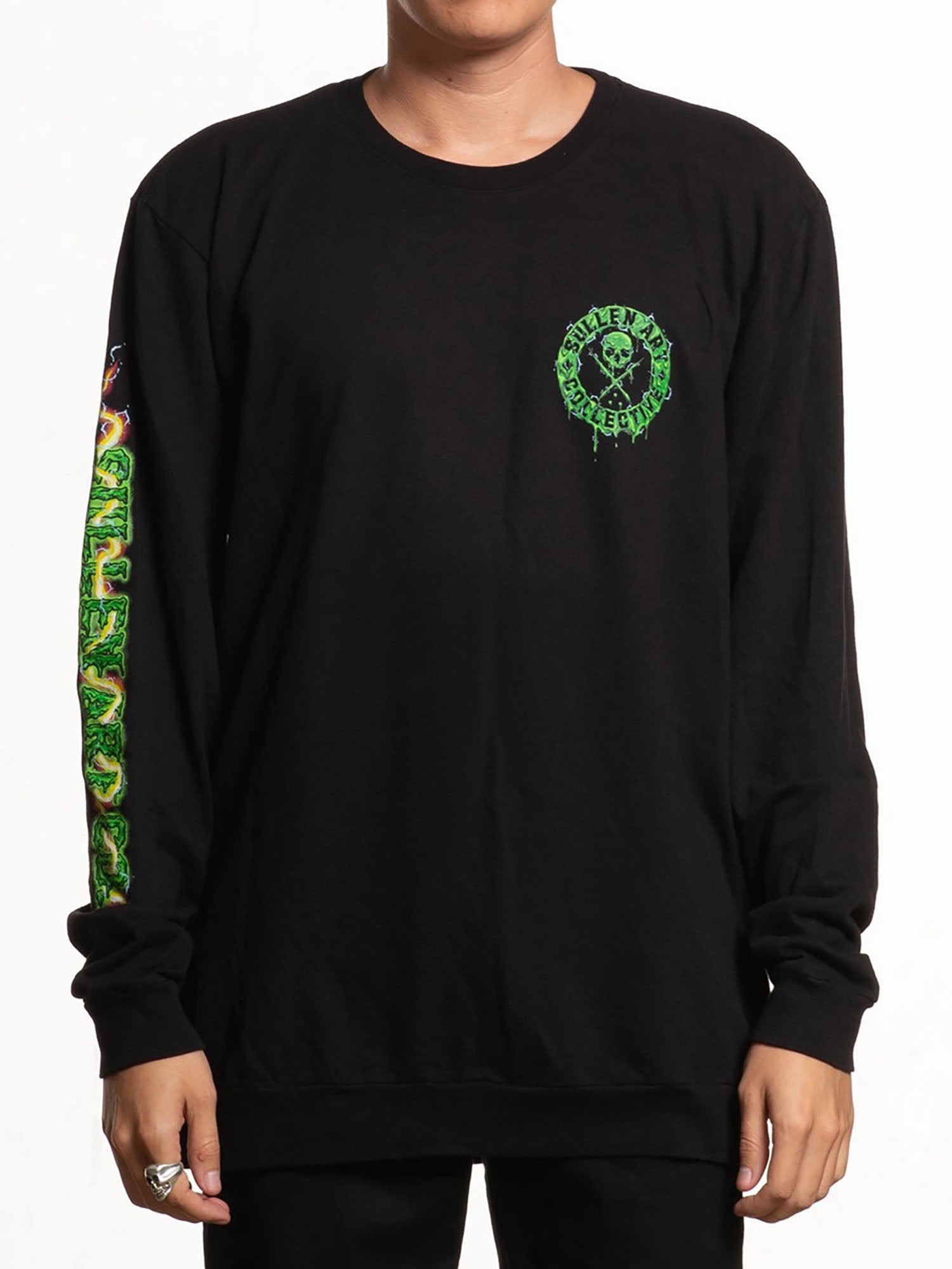 Sullen Men's Slimer Badge Long Sleeve T-shirt