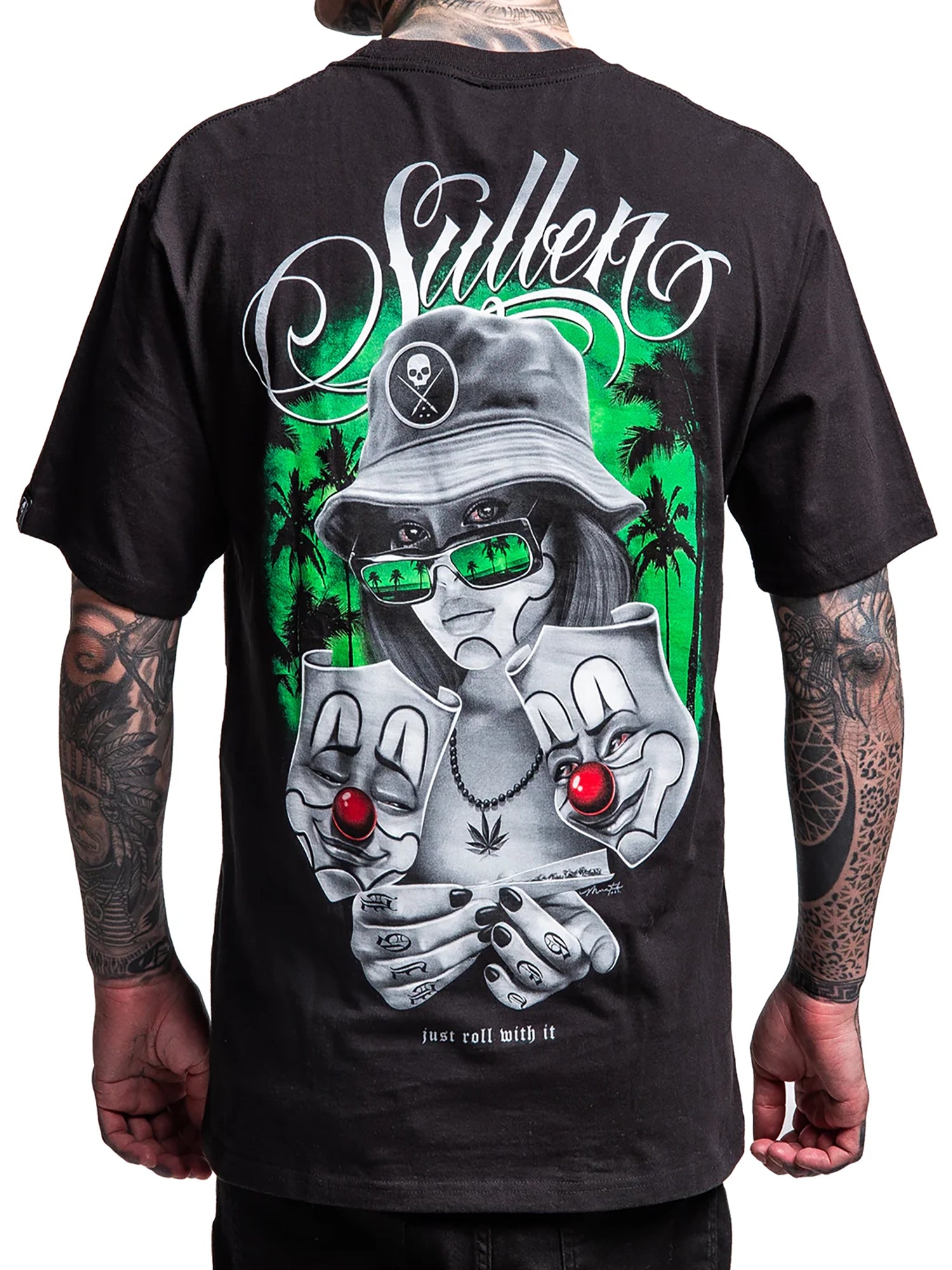 Sullen Men's Smile Now Smile Later Graphic Tee - Black by Sullen