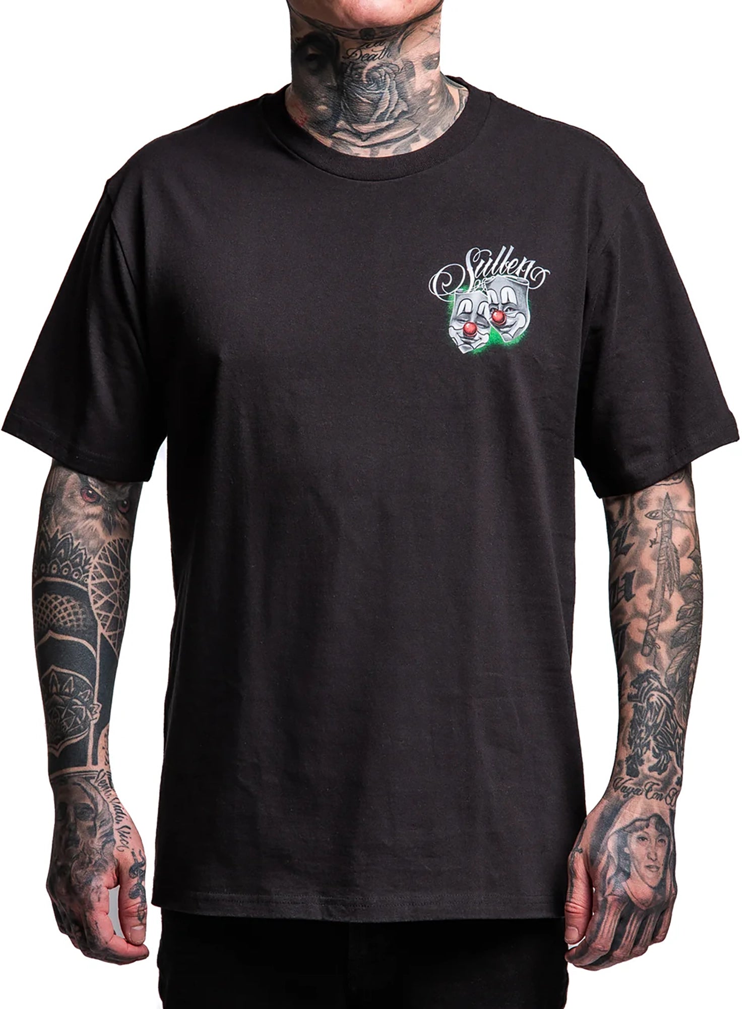 Sullen Men's Smile Now Smile Later Graphic Tee - Black by Sullen