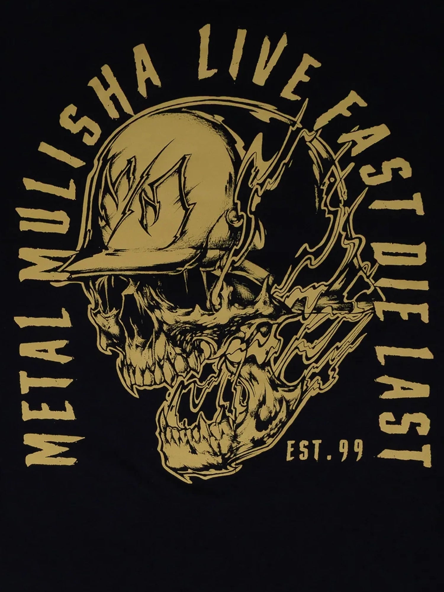 Metal Mulisha Men's Smoking Tee - Black by Metal Mulisha