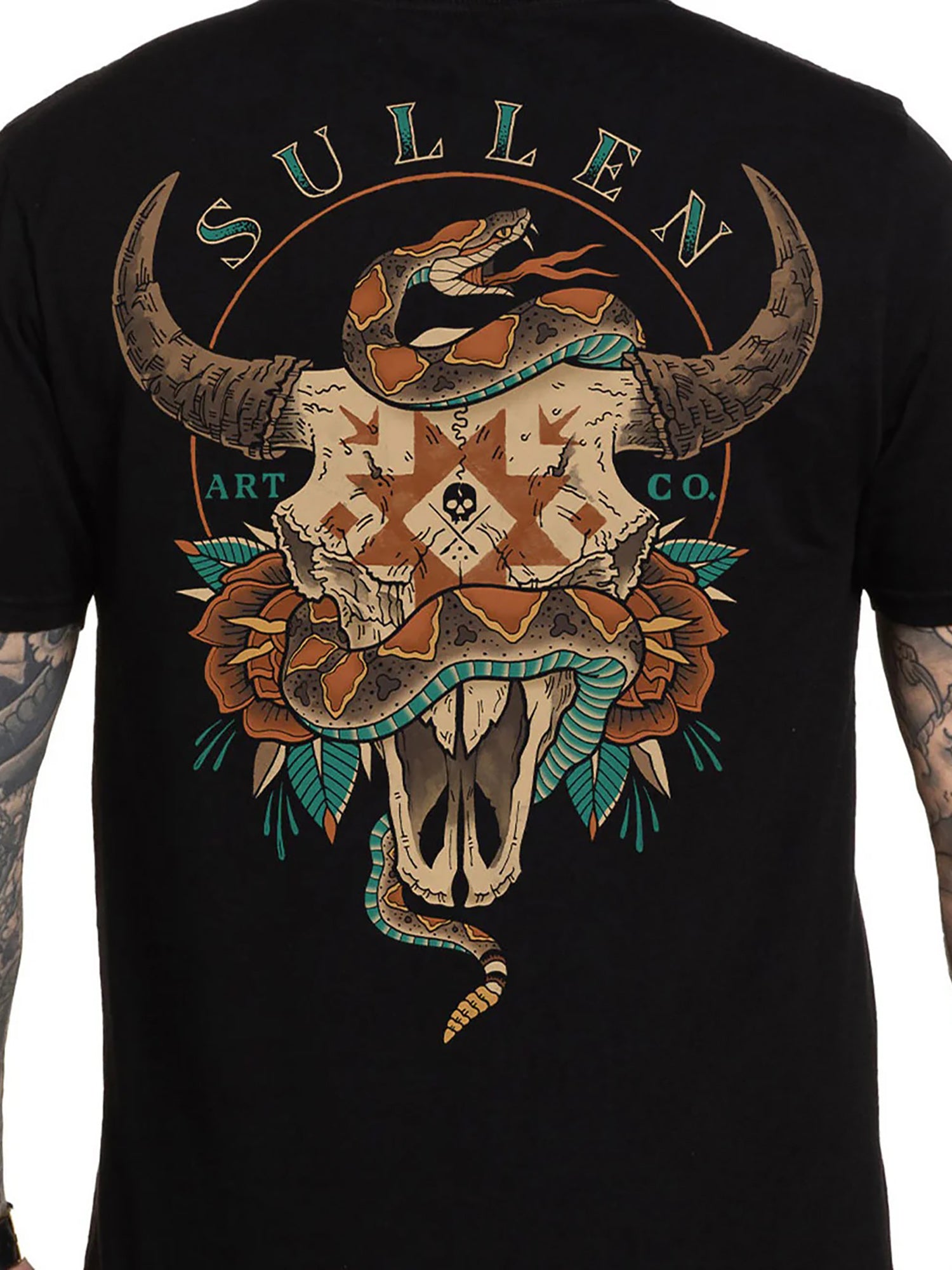 Sullen Men's Snake Bit Premium T-shirt