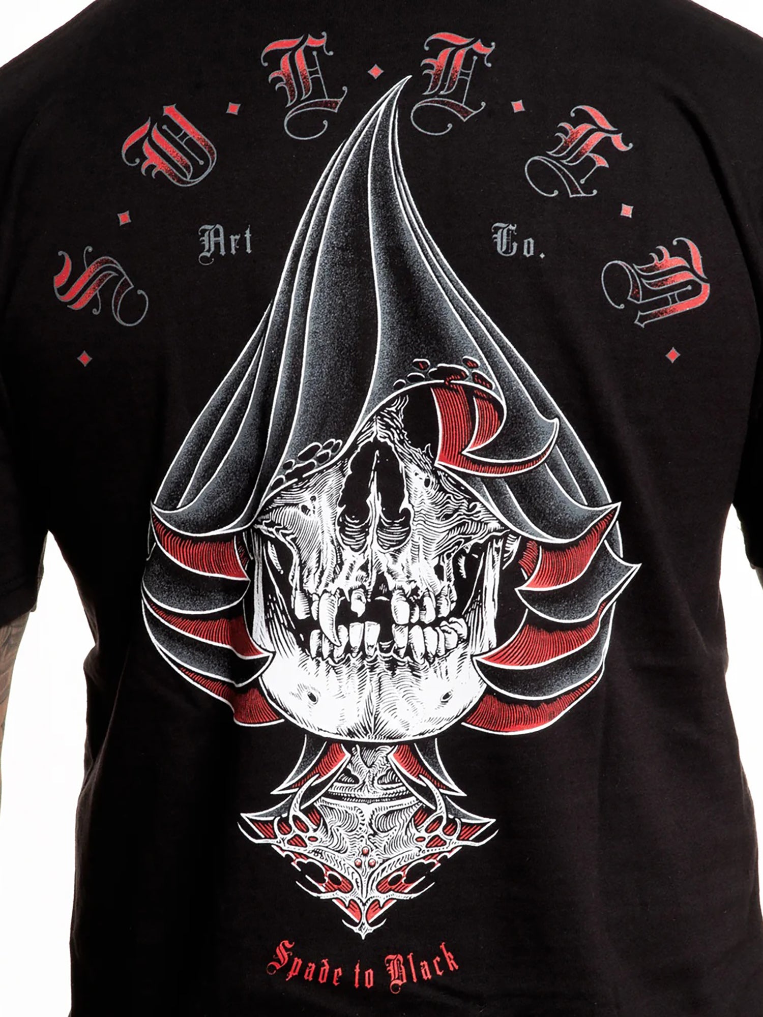 Sullen Men's Spade to Black Standard T-shirt