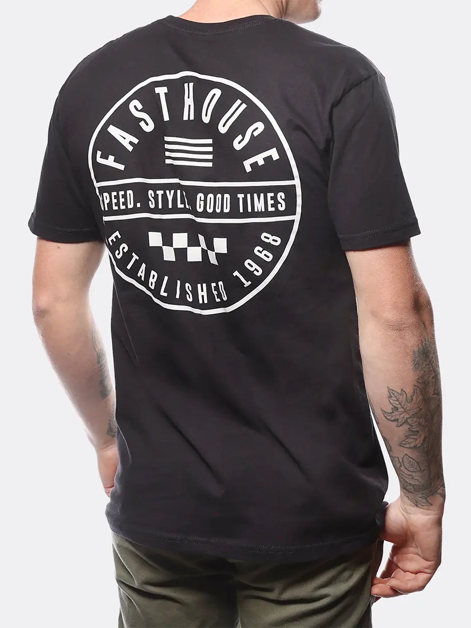 Fasthouse Men's Statement Graphic T-shirt - Black by FASTHOUSE