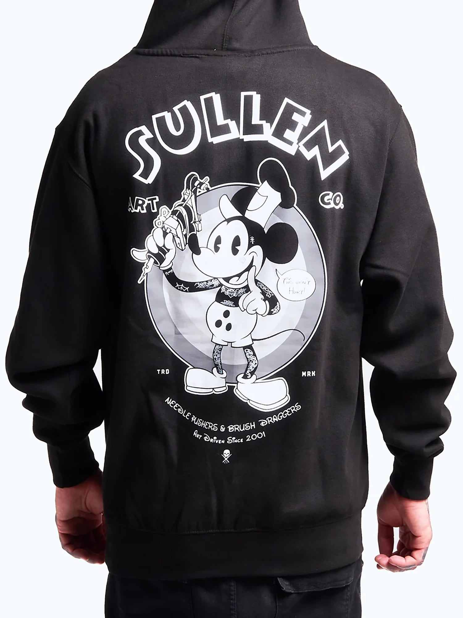 Sullen Men's Steamboat Sullie Pullover Hoodie - Black