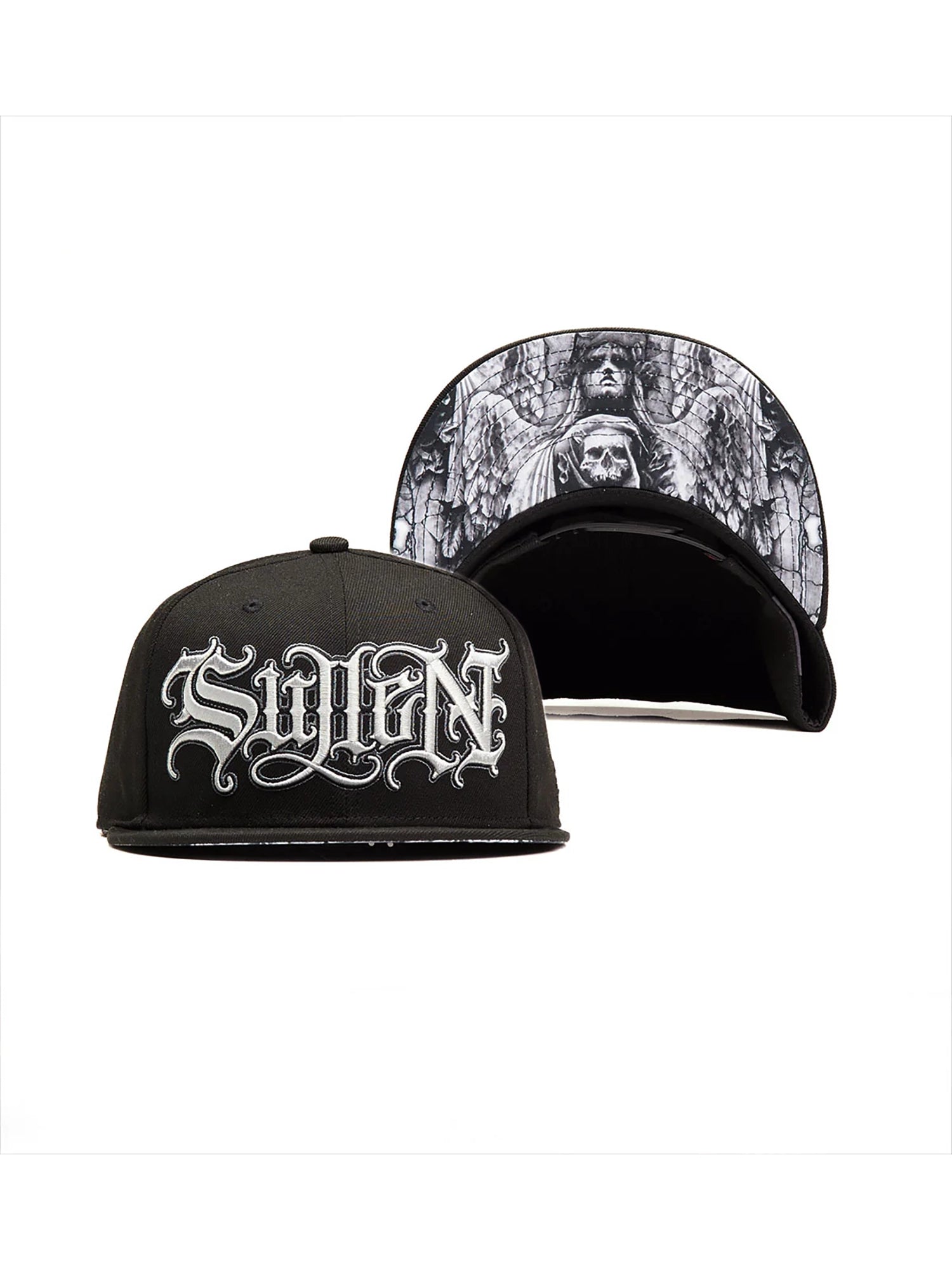 Sullen Men's Stone Ritual Snapback Hat - Black by Sullen