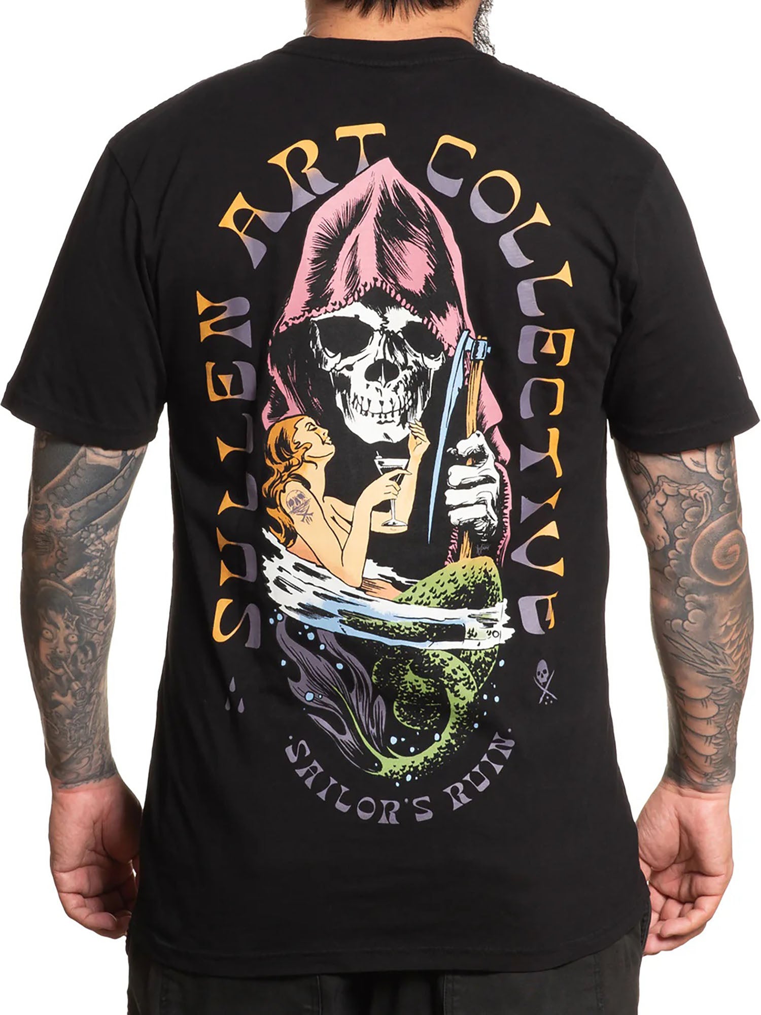 Sullen Men's Swimming with Death Premium T-shirt