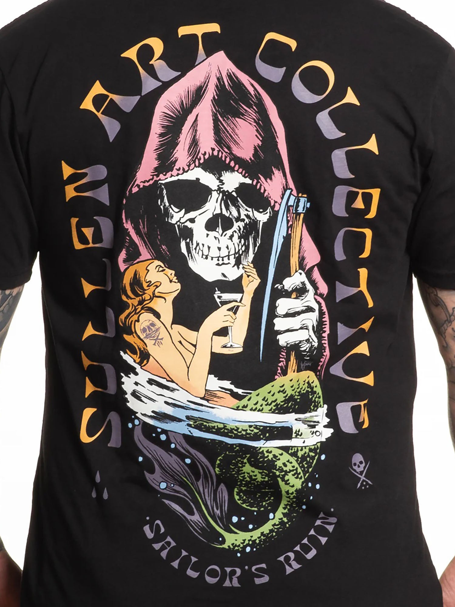 Sullen Men's Swimming with Death Premium T-shirt
