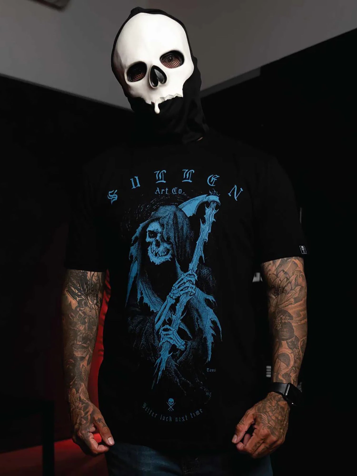 Sullen Men's Tassi Reaper Premium T-shirt