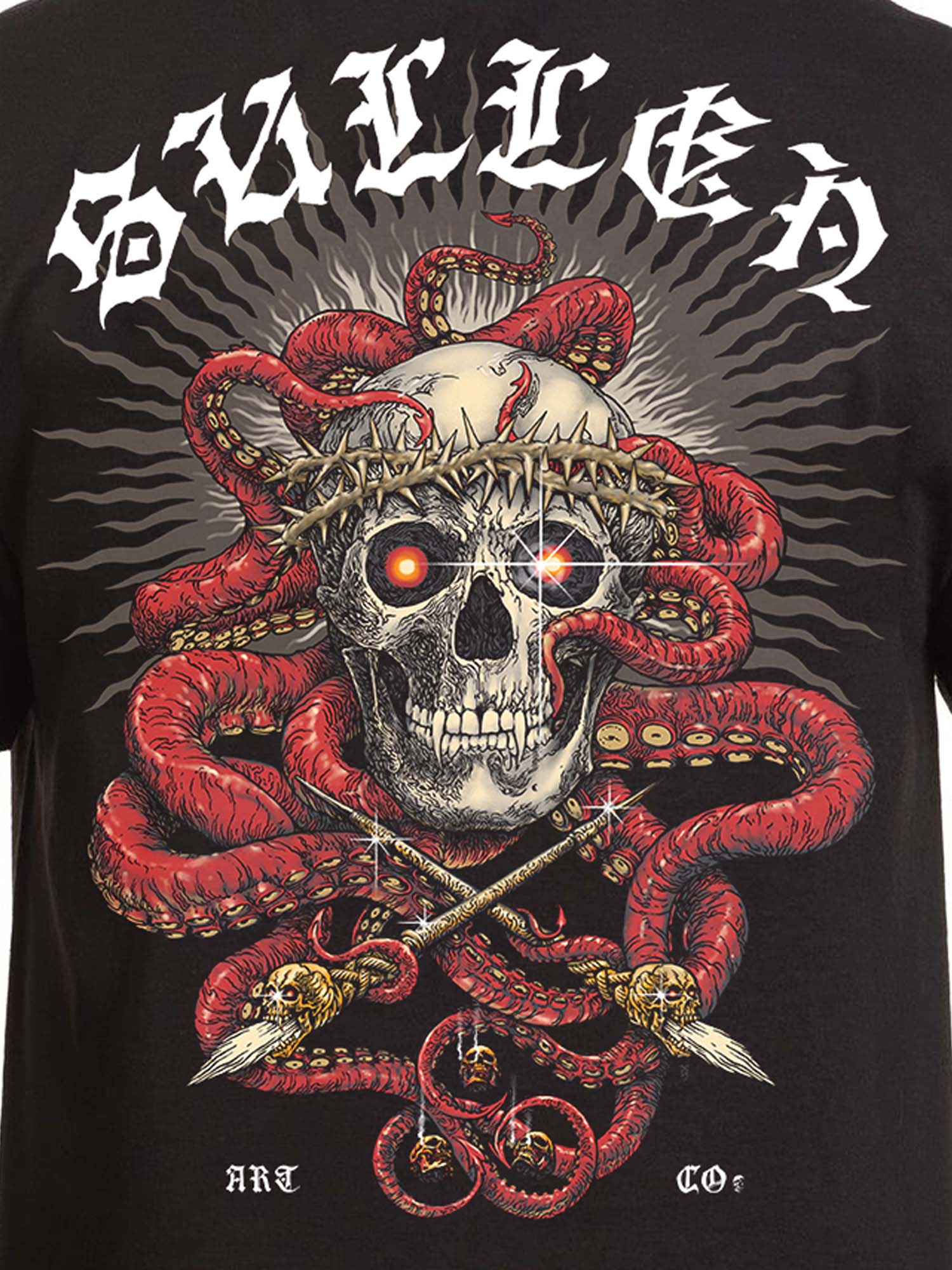 Sullen Men's Tentaskull Short Sleeve Premium T-shirt by Sullen