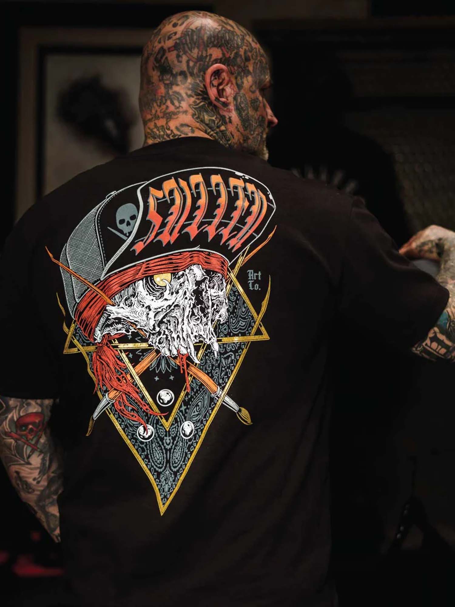 Sullen Men's Thrash Badge Short Sleeve Standard T-shirt by Sullen