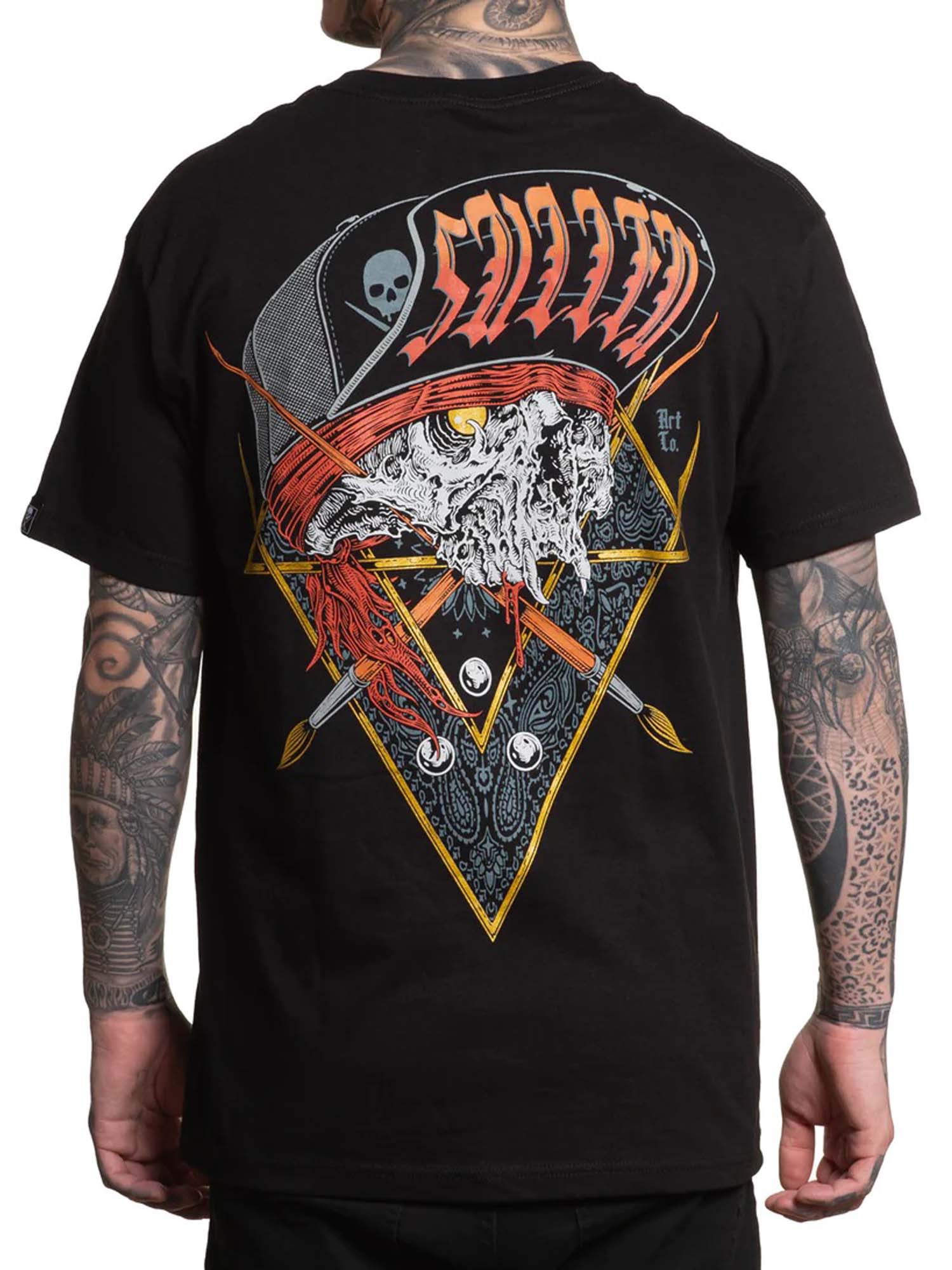 Sullen Men's Thrash Badge Short Sleeve Standard T-shirt by Sullen