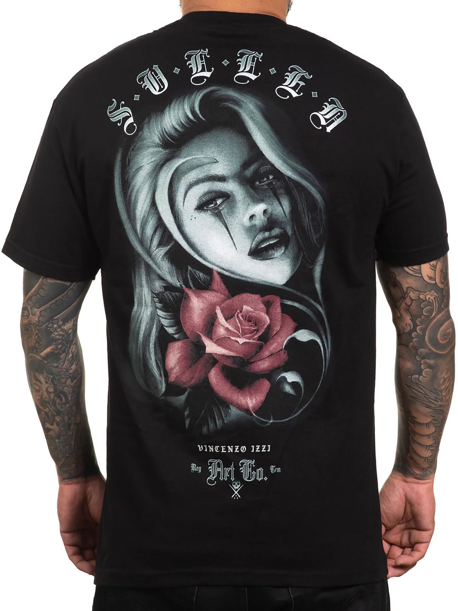 Sullen Men's Vincenzo Izzi Short Sleeve Standard Tee