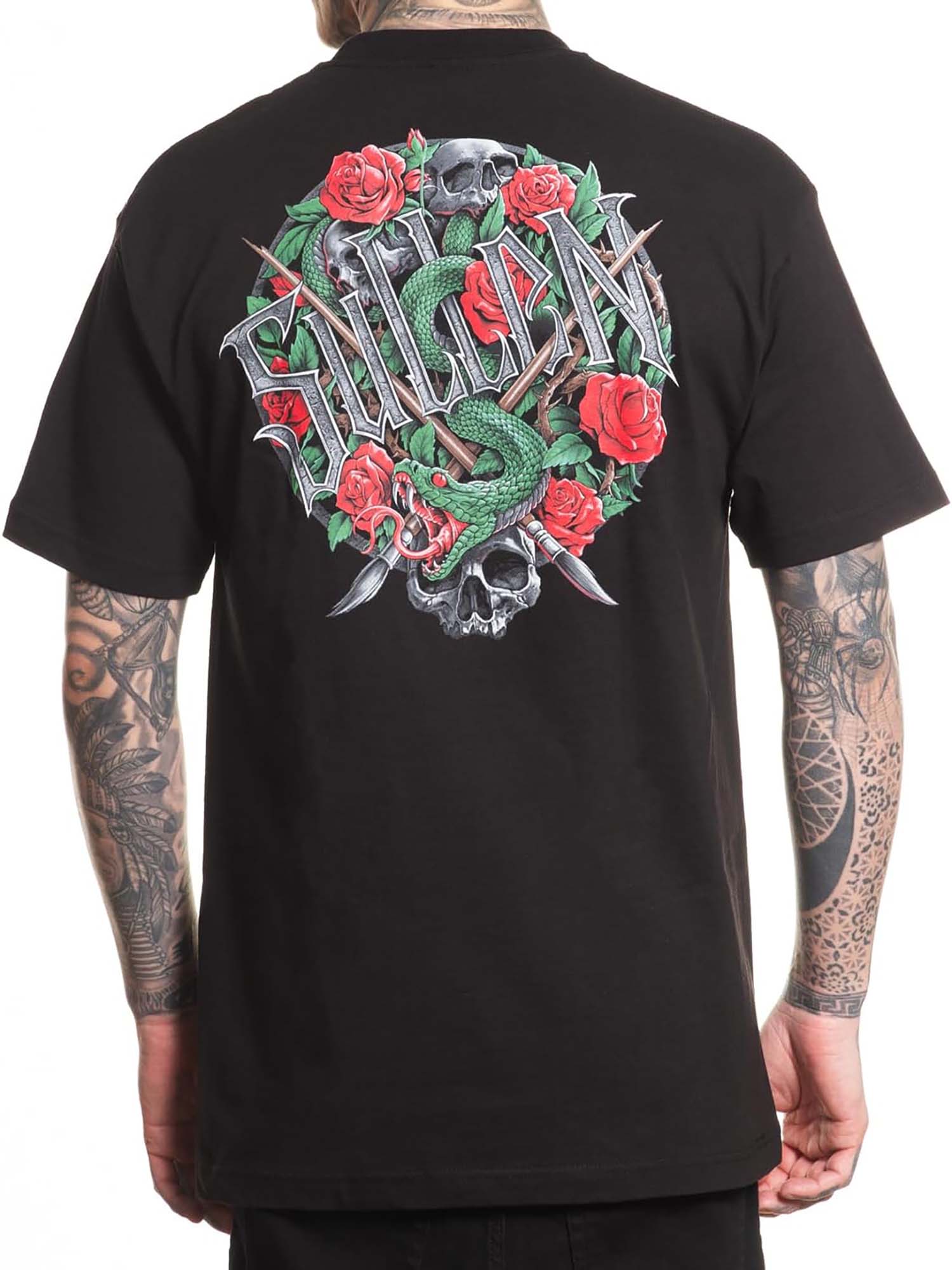 Sullen Men's Viper Badge Standard T-shirt by Sullen