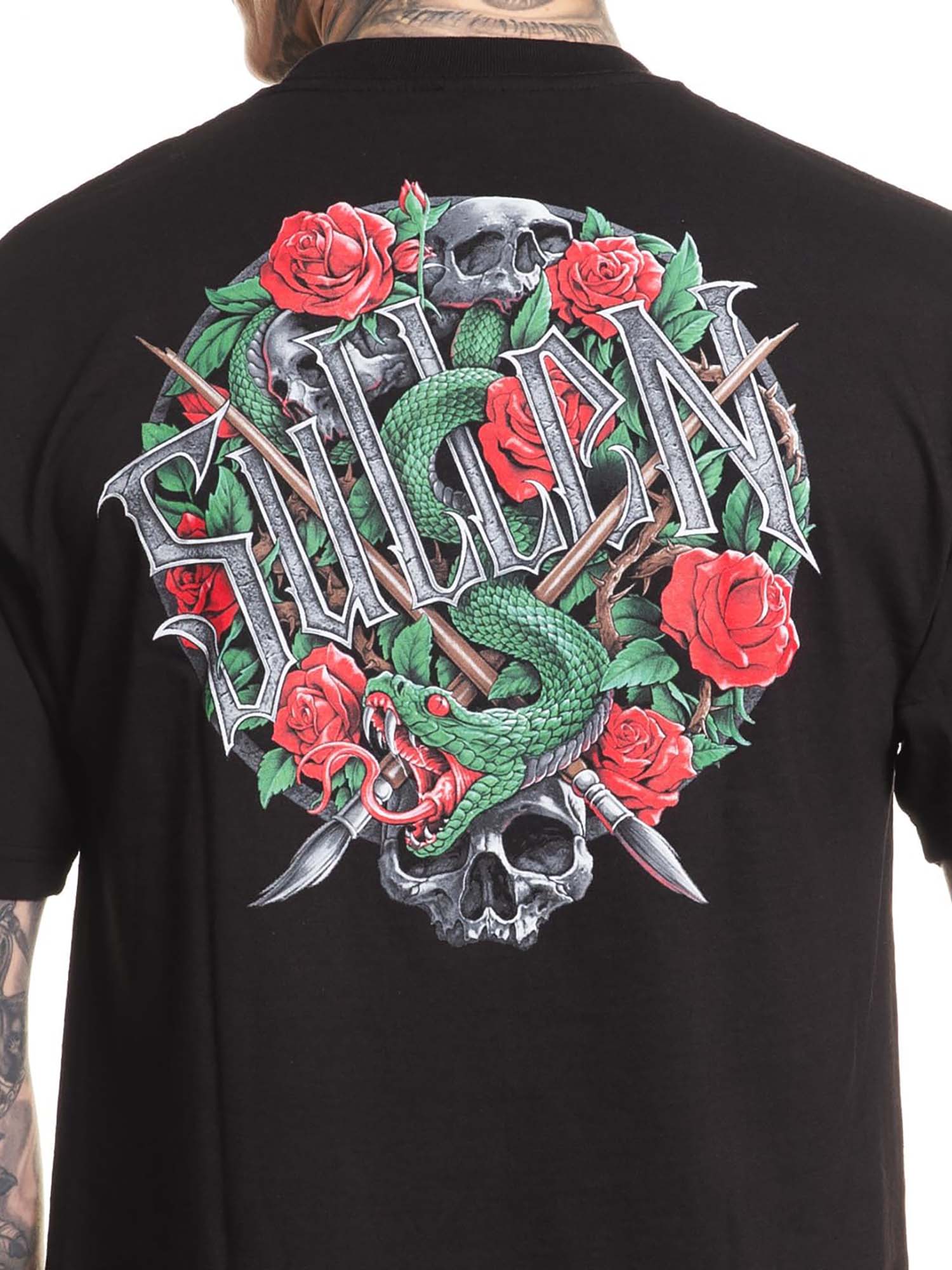 Sullen Men's Viper Badge Standard T-shirt by Sullen