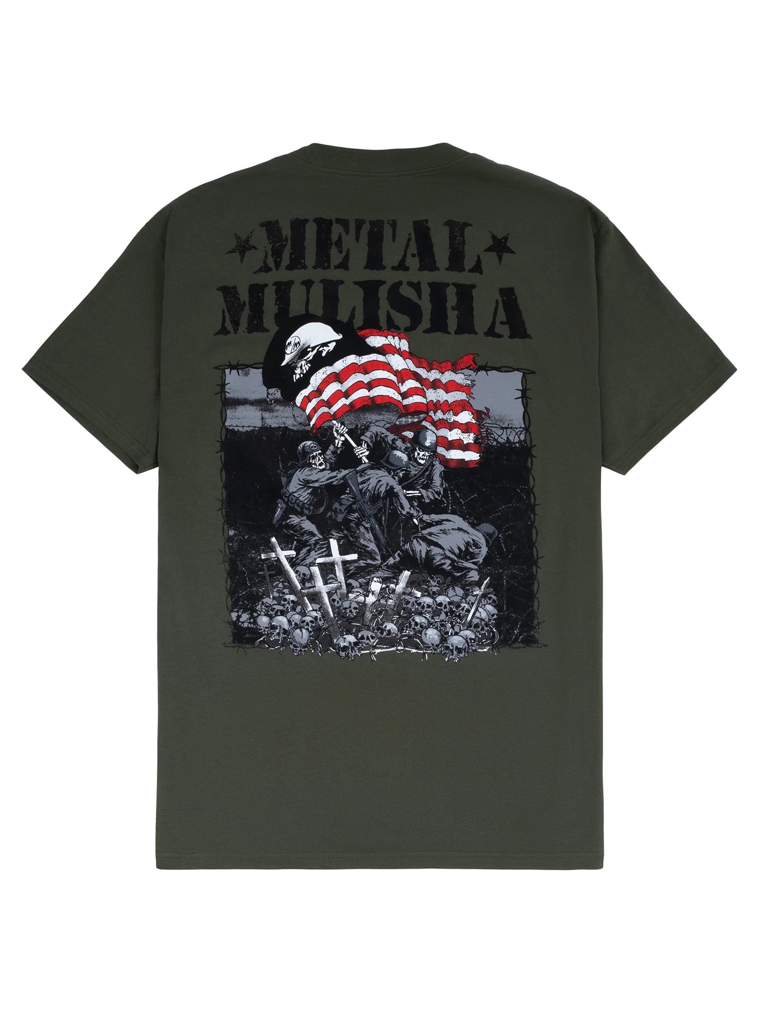 Metal Mulisha Men's War Memorial Graphic Tee by Metal Mulisha