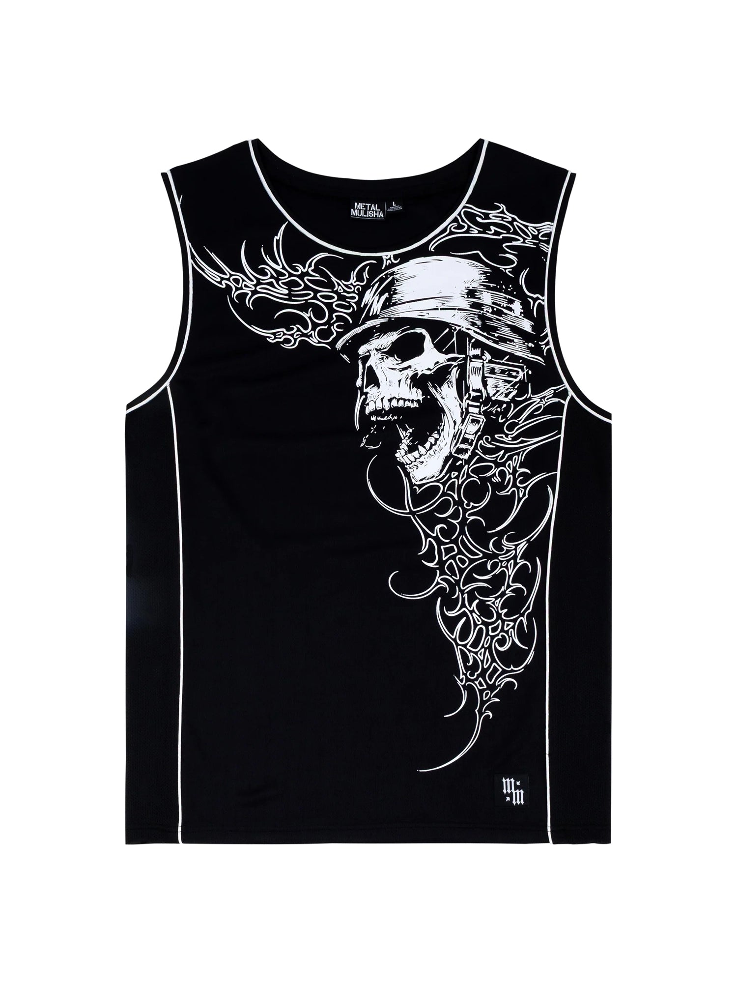 Metal Mulisha Men's War Paint 2 Jersey Tank Top - Black by Metal Mulisha