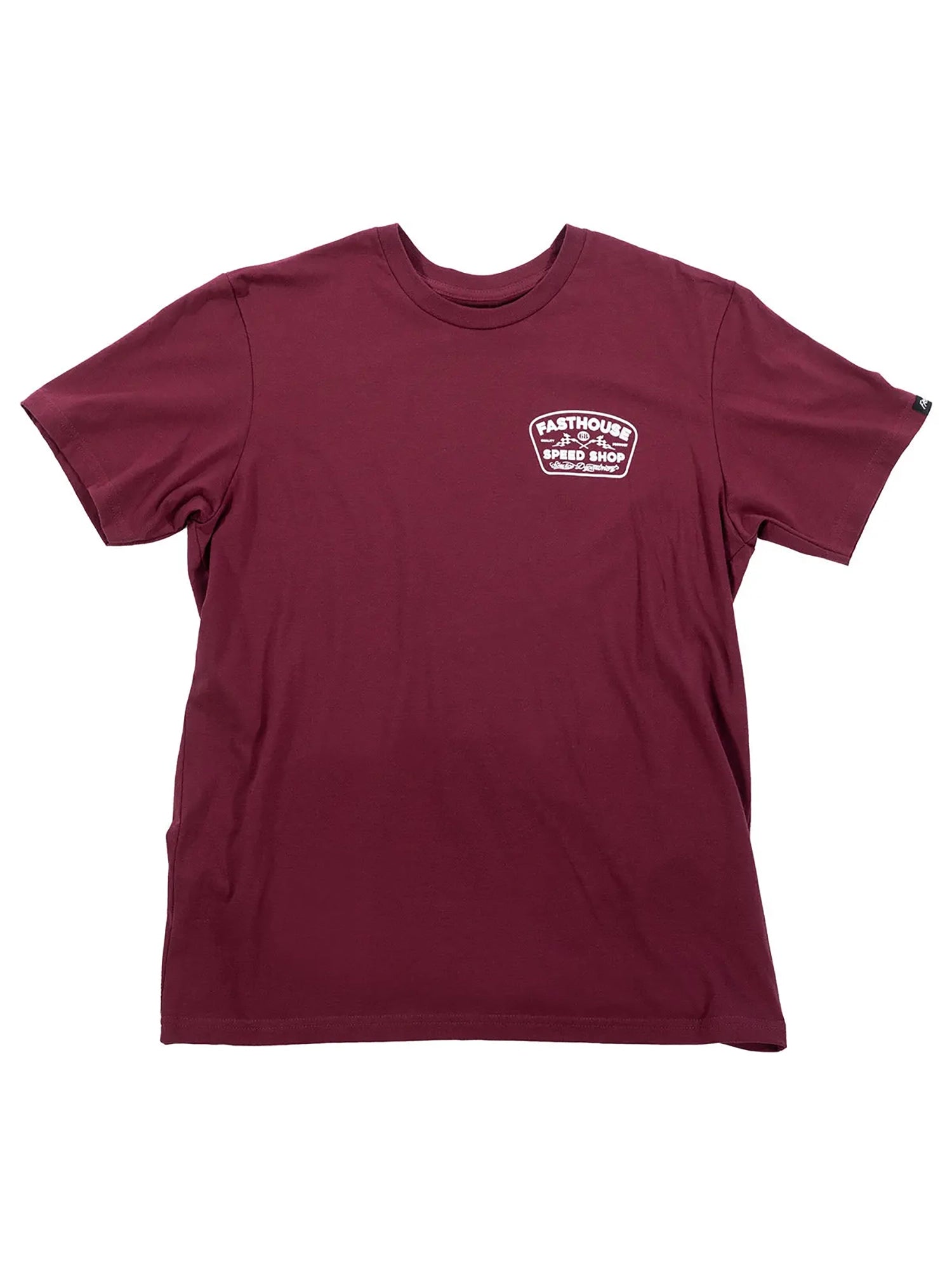 Fasthouse Men's Wedged Graphic T-shirt - Maroon by FASTHOUSE