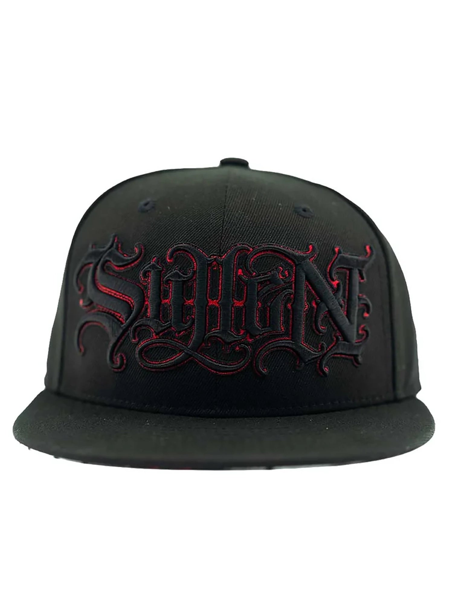 Front view of Sullen High and Low black snapback hat