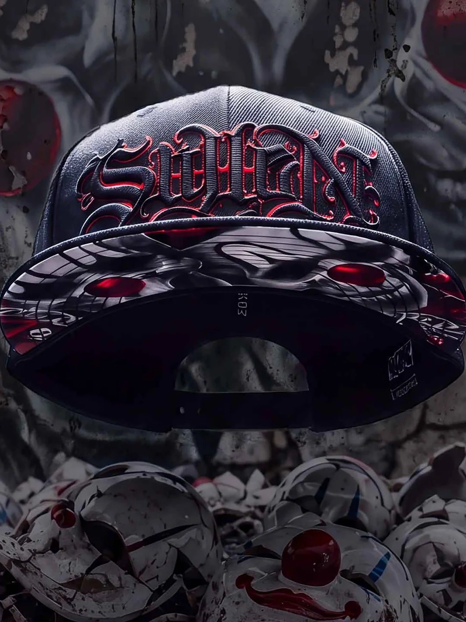 Sullen High and Low black snapback lifestyle view