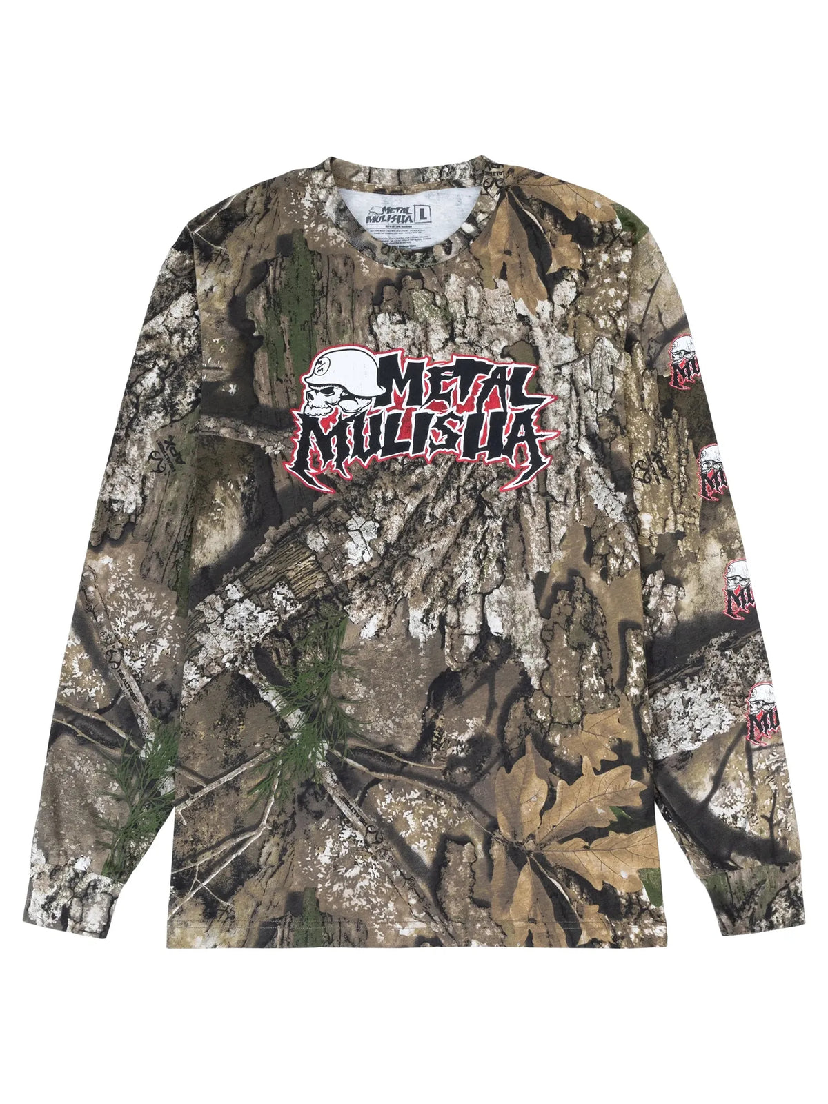 Metal Mulisha Corpo Fang Camo long sleeve T-shirt full product view