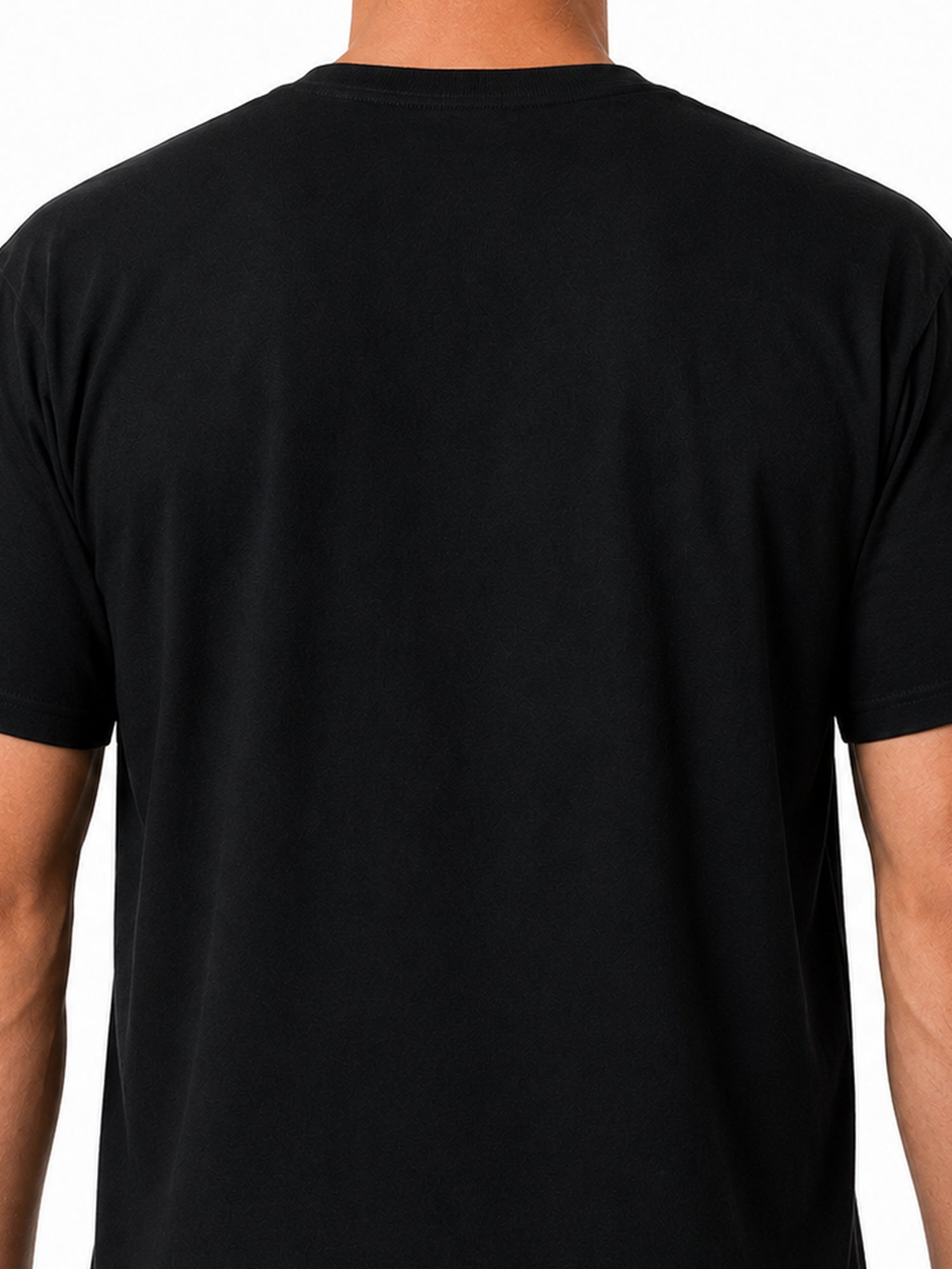 Metal Mulisha Incinerate black T-shirt plain back fabric and fit detail