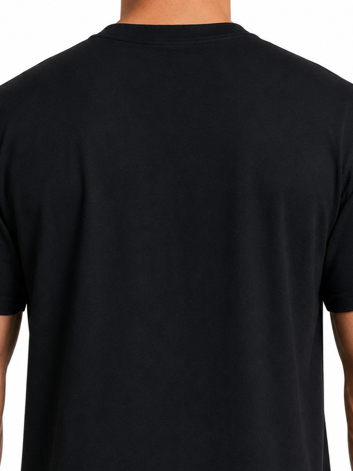 Metal Mulisha OG Helmet black T-shirt plain back fabric and fit detail
