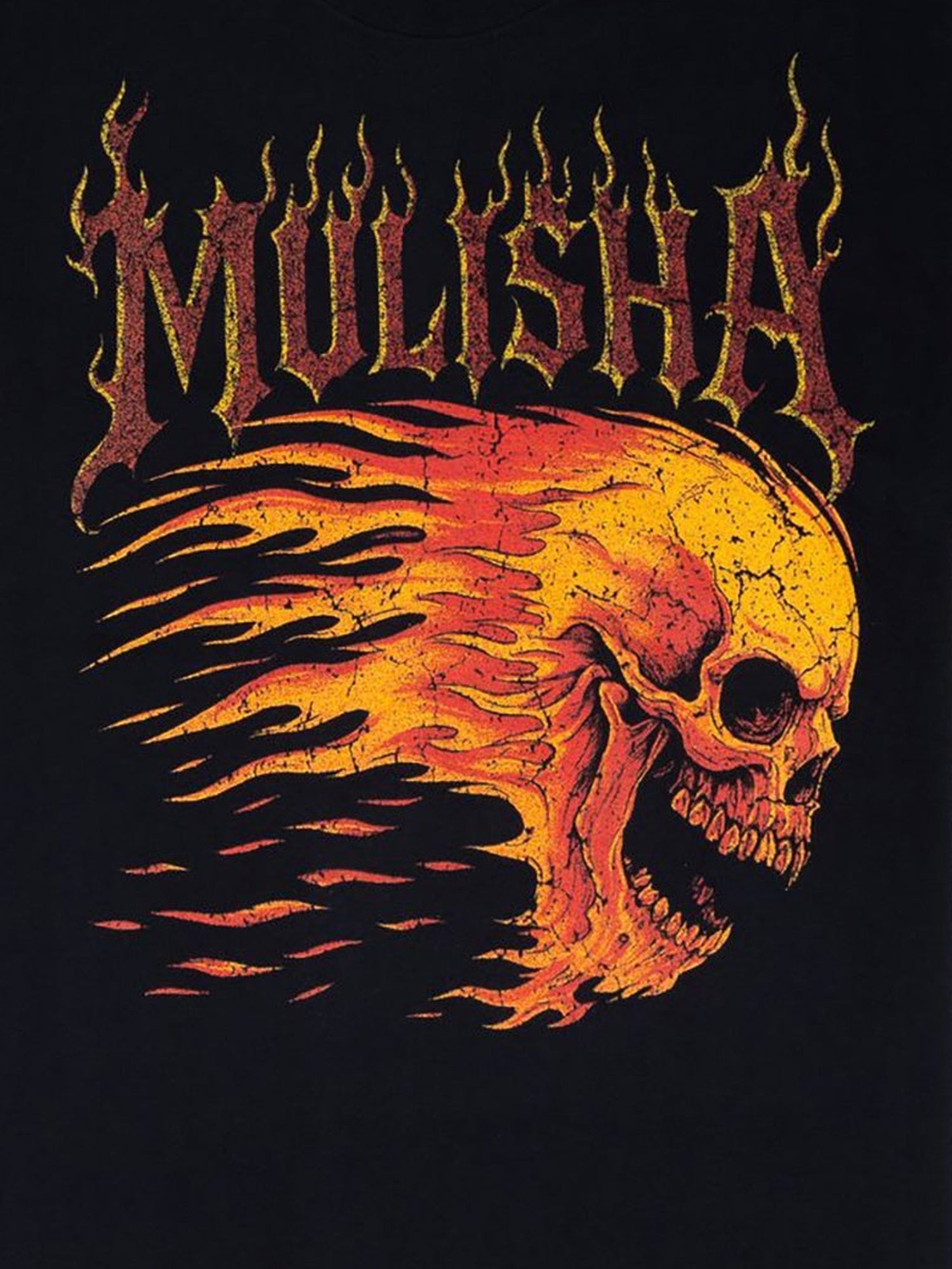 Metal Mulisha Skream tee front graphic detail
