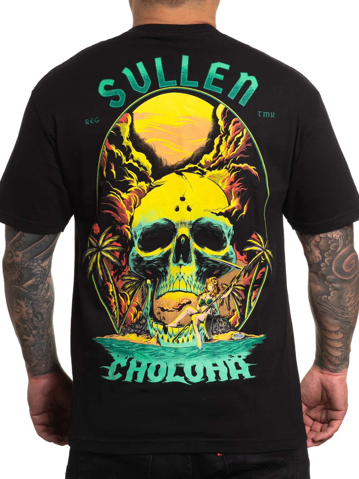 Sullen Men's Castaway Island Short Sleeve T-shirt by Sullen