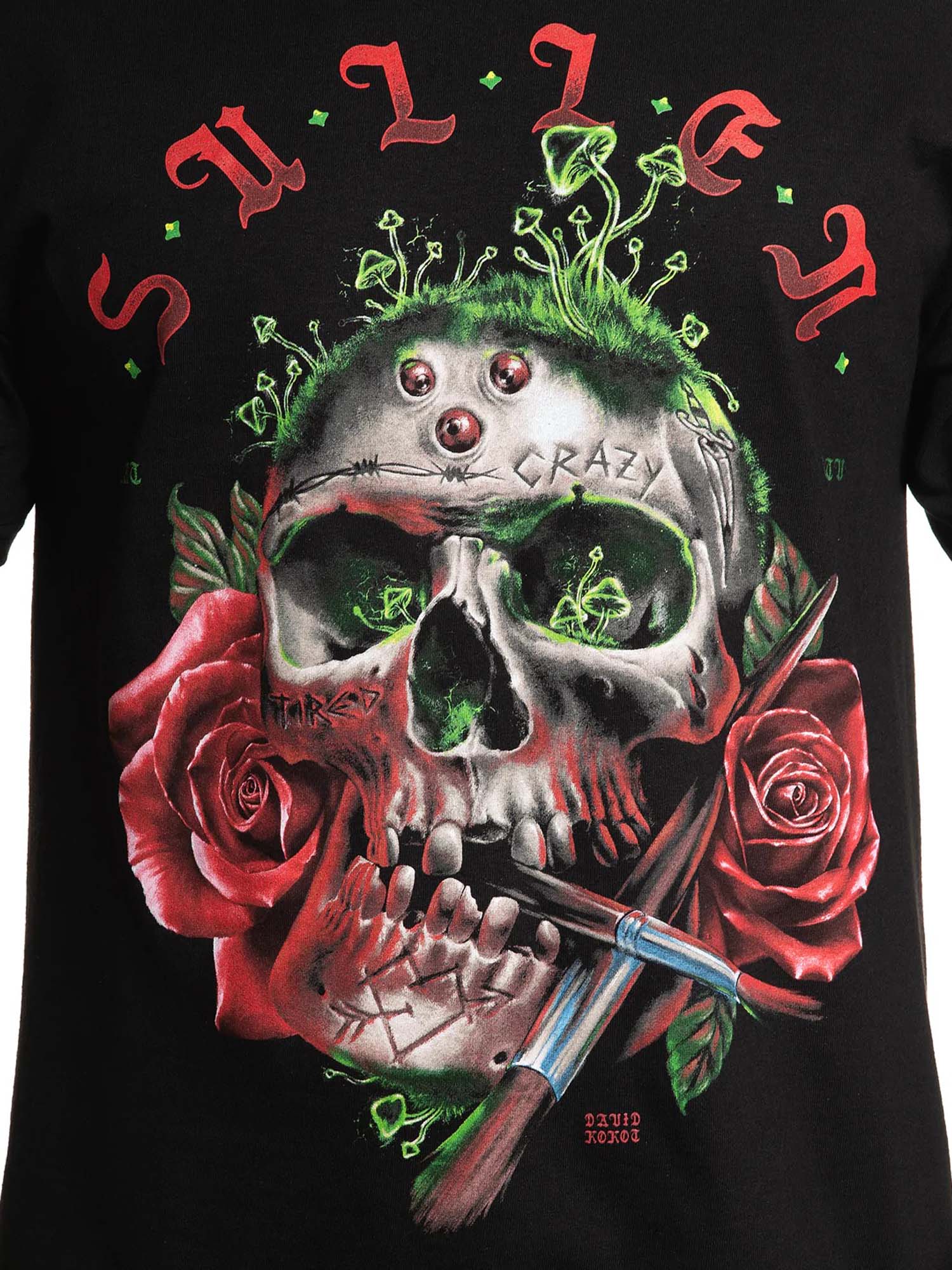 Sullen Men's Crazy Tired Short Sleeve Standard T-shirt by Sullen