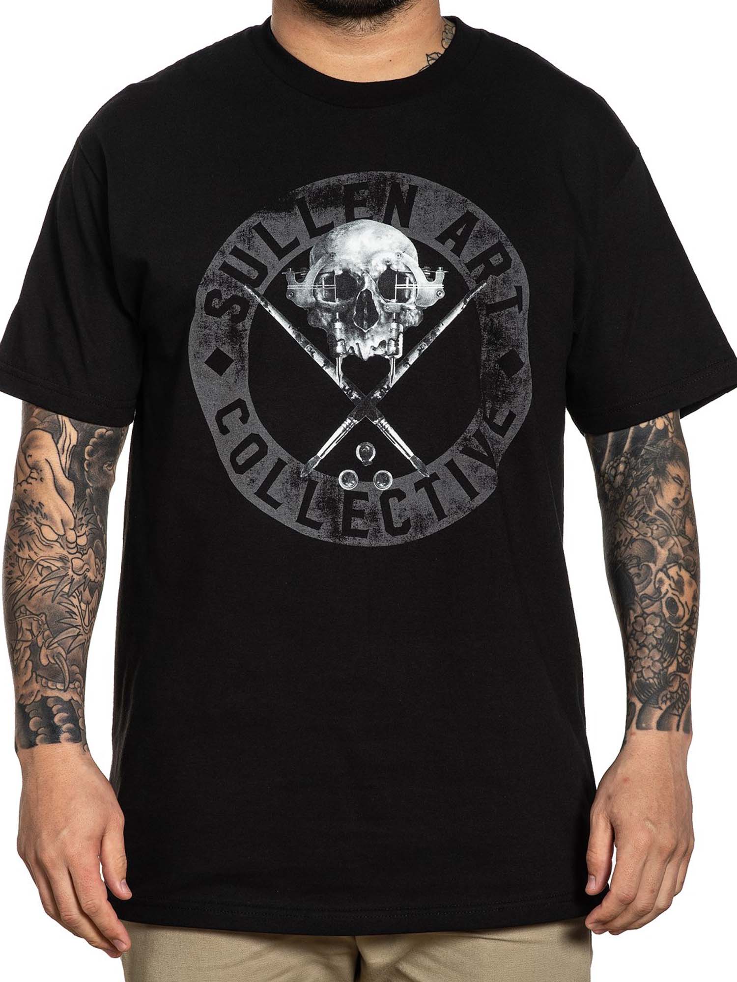 Sullen Men's Farrar Badge Short Sleeve T-shirt by Sullen