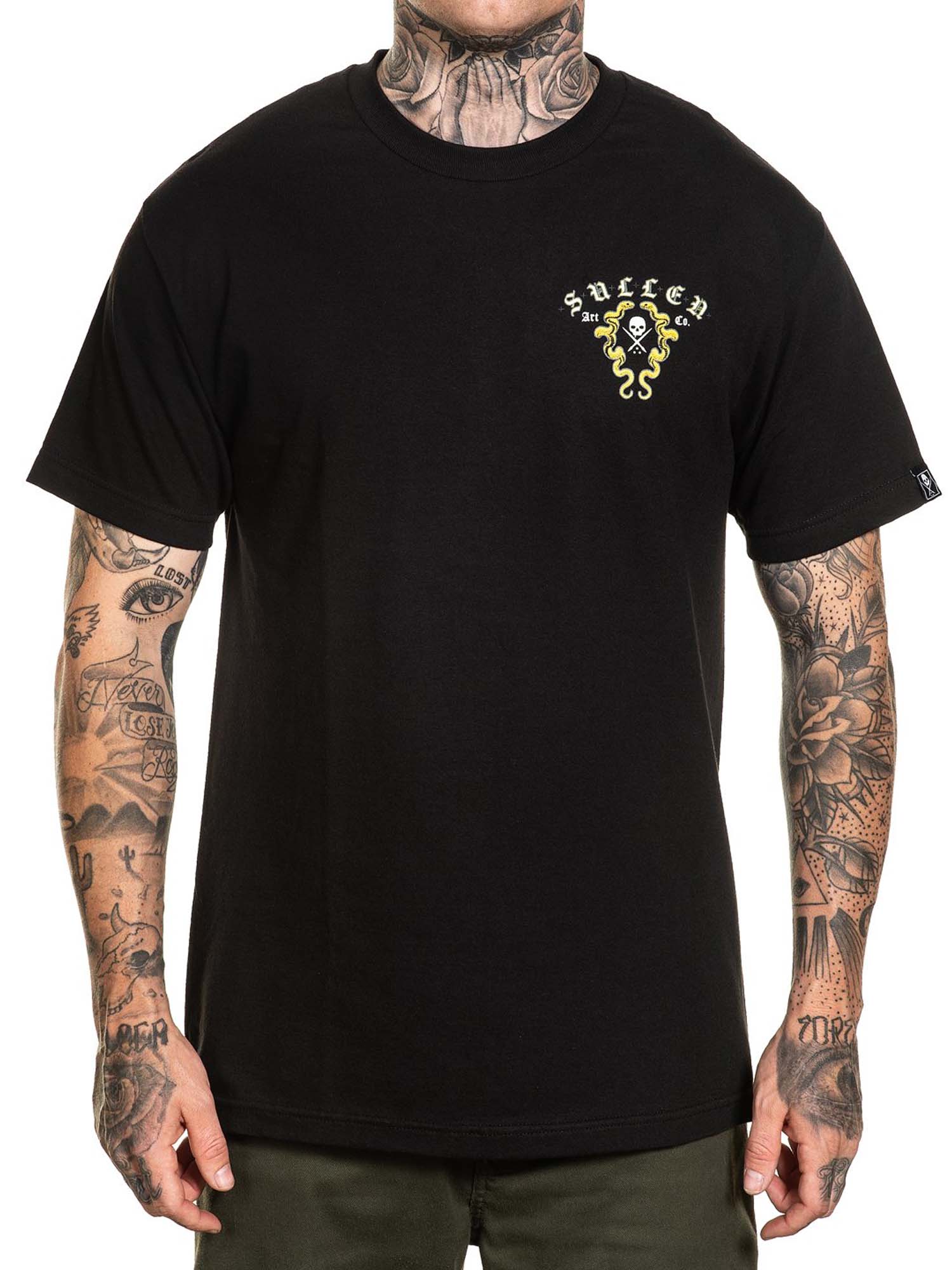 Sullen Men's H Tattooer Short Sleeve T-shirt by Sullen