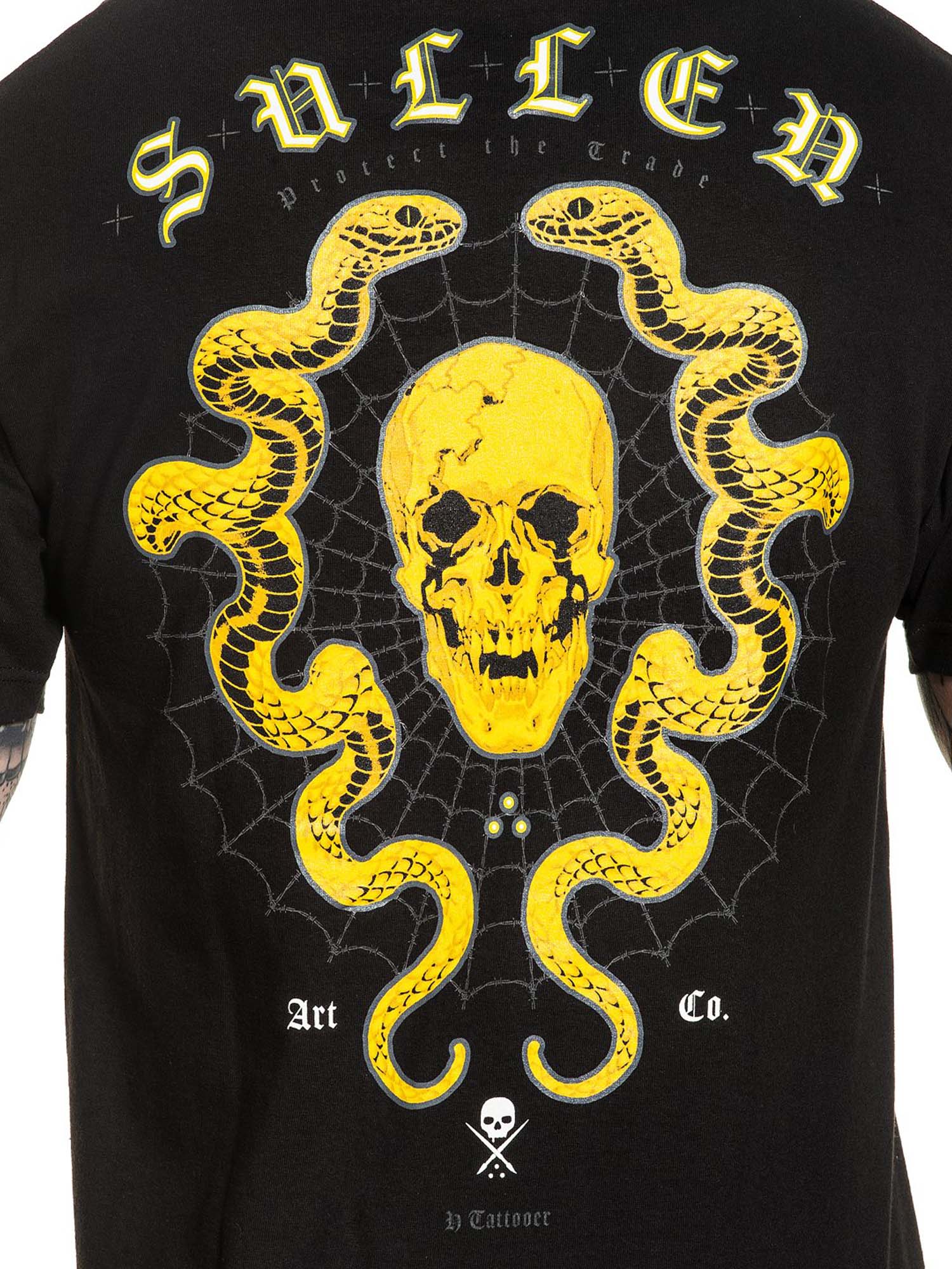 Sullen Men's H Tattooer Short Sleeve T-shirt by Sullen