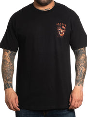 Sullen Men's Hanton Short Sleeve Standard Jack-O-Lantern T-shirt