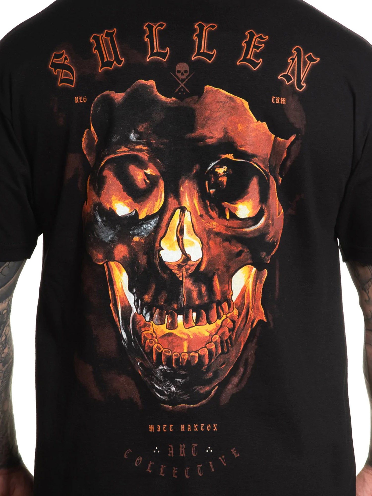 Sullen Men's Hanton Short Sleeve Standard Jack-O-Lantern T-shirt