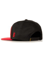 Sullen Men's Lobo Black Snapback Hat