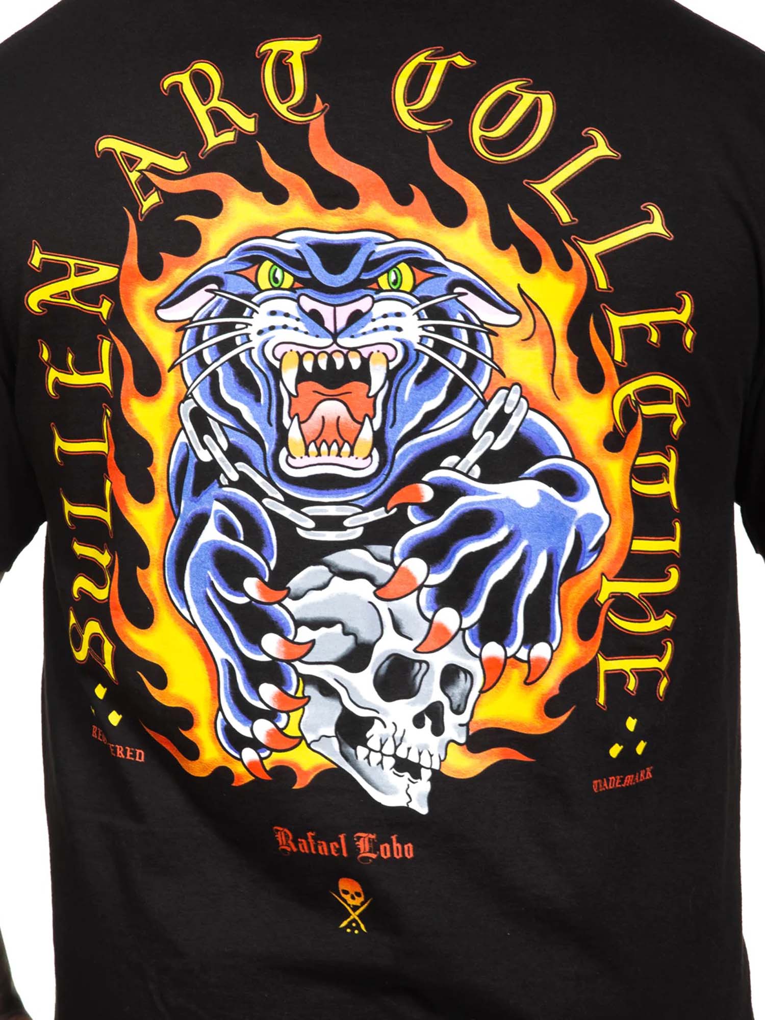 Sullen Men's Lobo Short Sleeve Black Standard T-shirt by Sullen