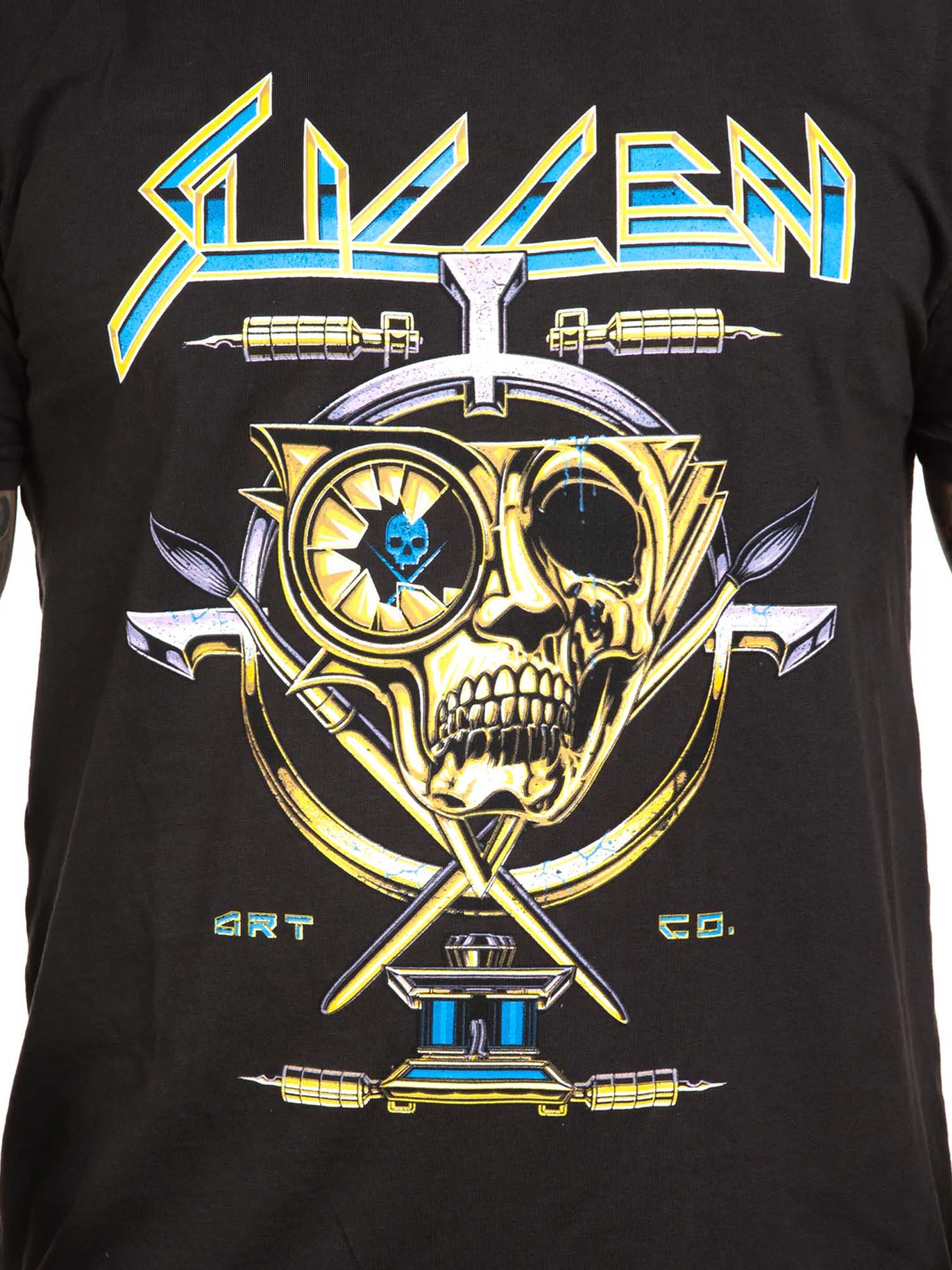Sullen Men's Metal Head Short Sleeve Premium T-shirt by Sullen