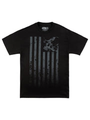 Metal Mulisha Men's Stripes Short Sleeve T-shirt