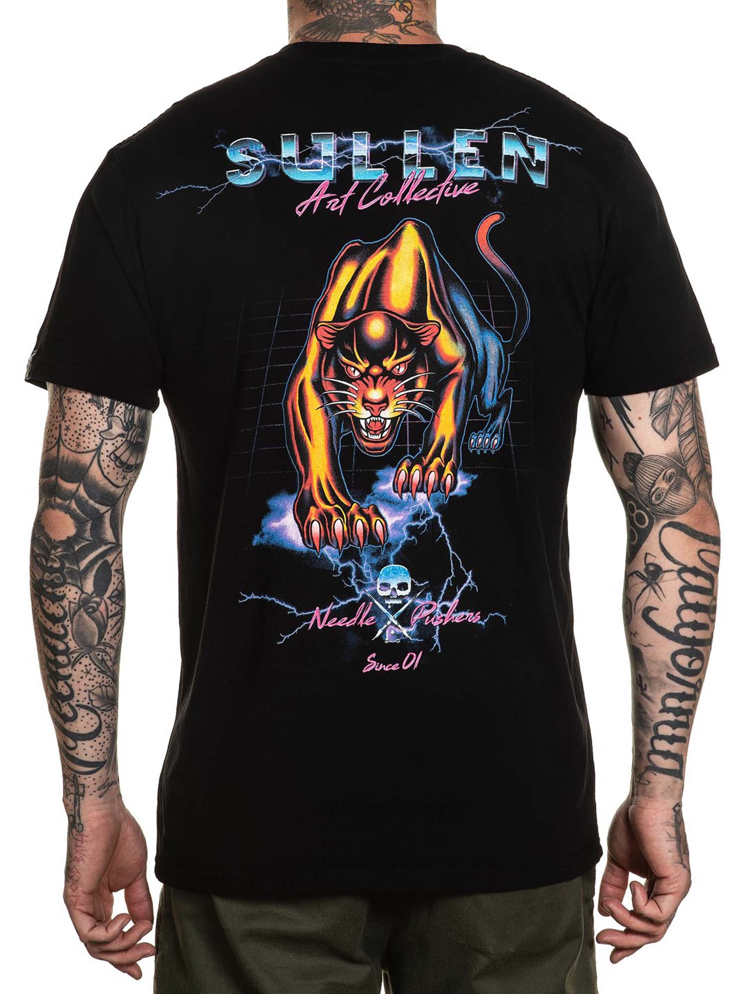Sullen Men's Night Panther Short Sleeve Premium T-shirt by Sullen