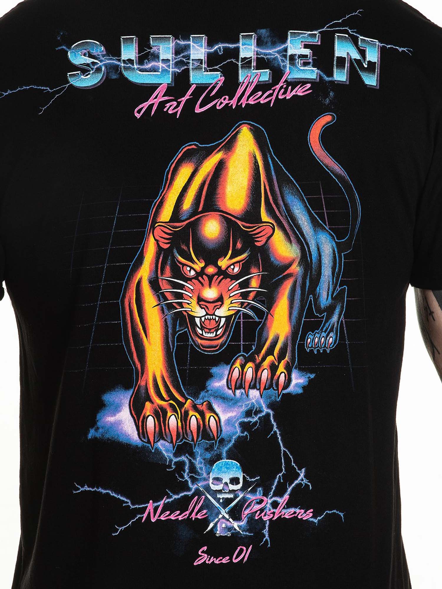 Sullen Men's Night Panther Short Sleeve Premium T-shirt by Sullen