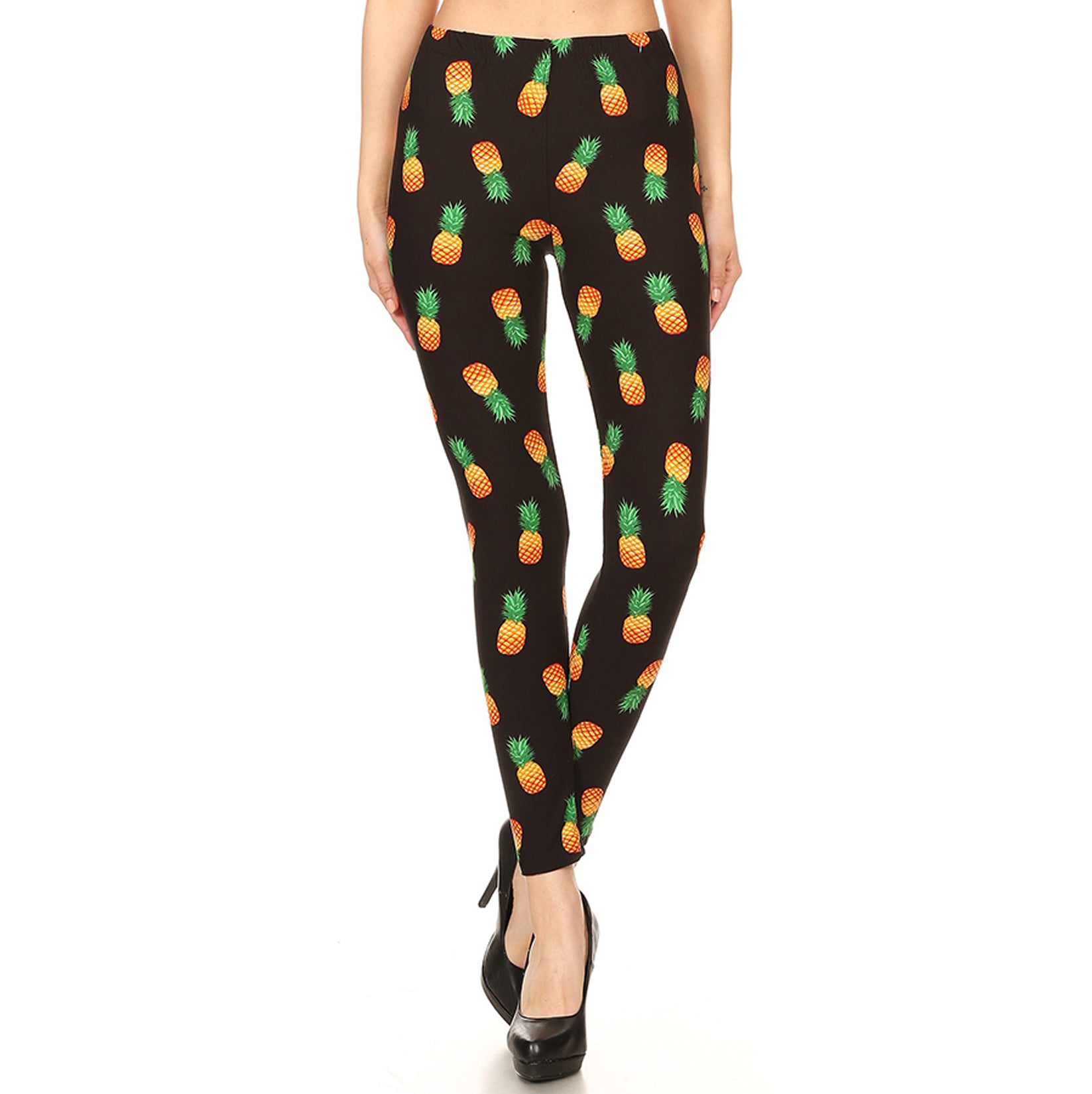 Apple Print Pattern Women Leggings