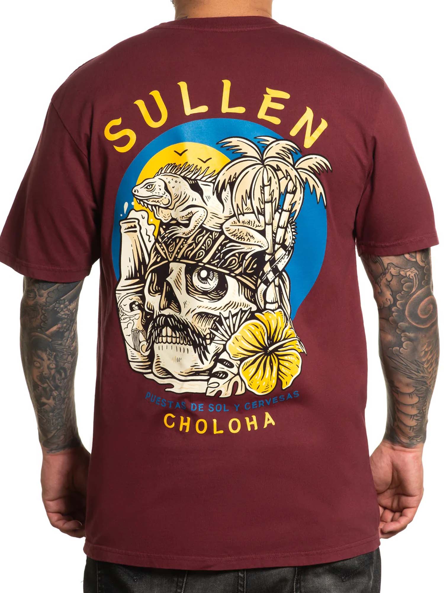 Sullen Men's Puestas De Sol Short Sleeve Premium T-shirt by Sullen