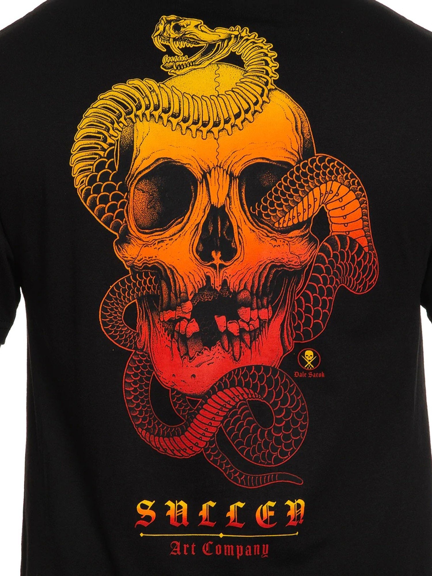 Sullen Men's Sarok Skull Short Sleeve T-shirt by Sullen